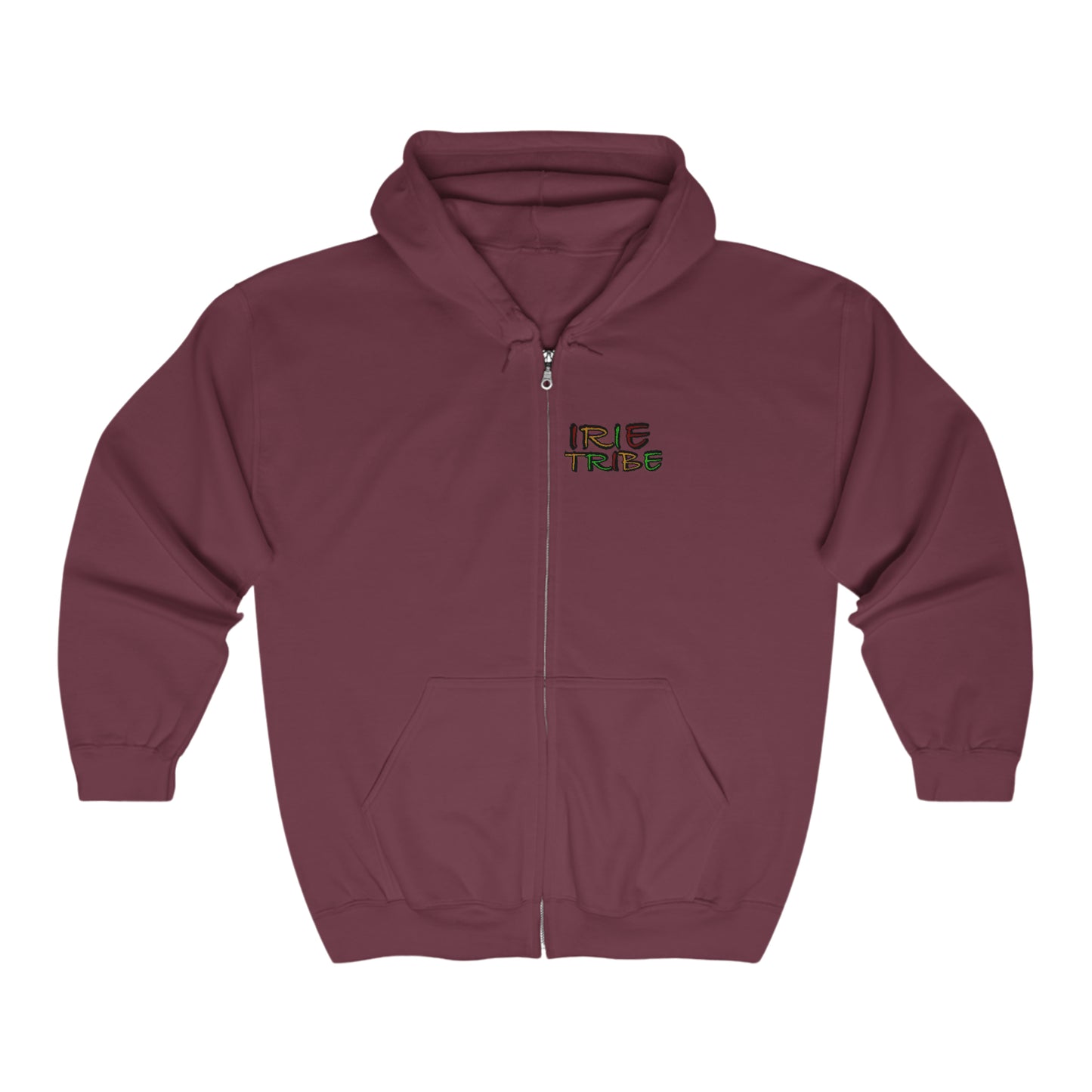 Irie Tribe  Full Zip Hooded Sweatshirt Printify