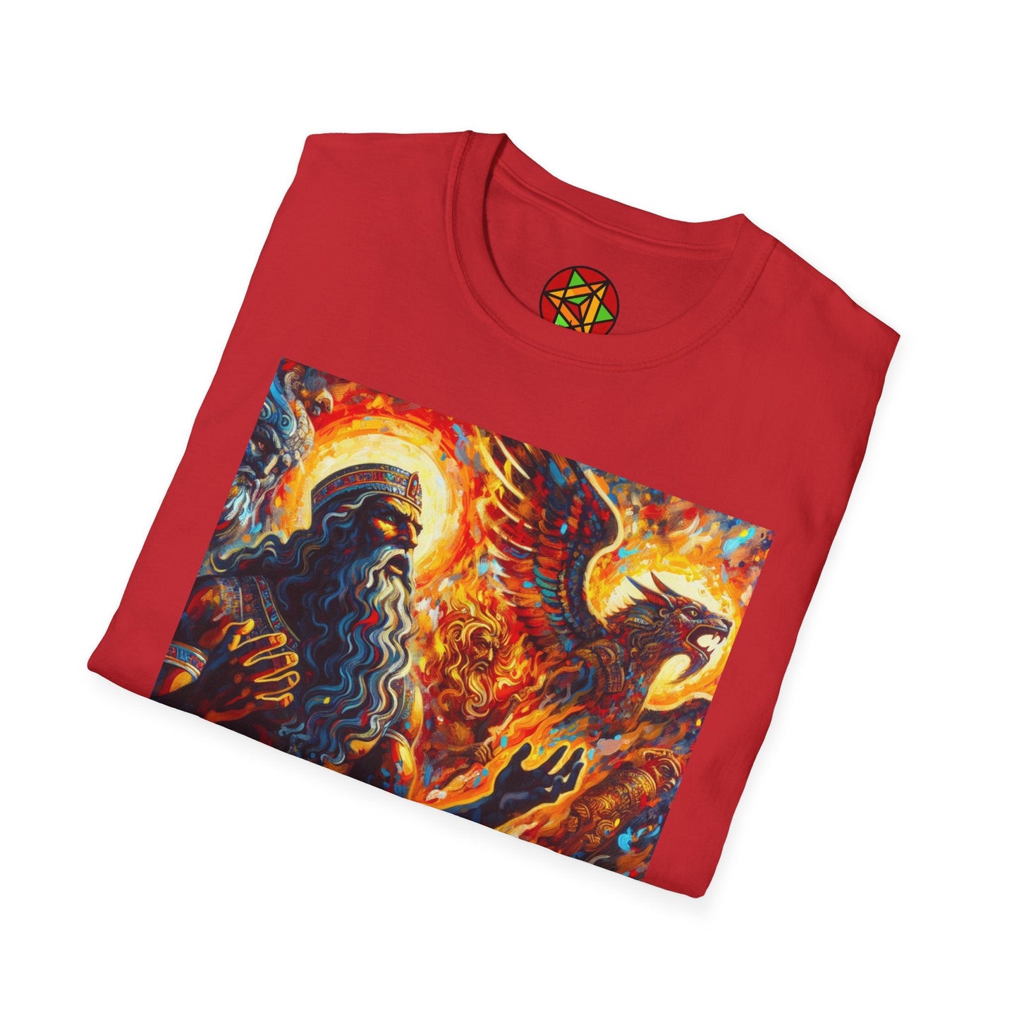 Daniel 3:26 Fiery Furnace T-Shirt — Shadrach Meshach Abednego Christian Tee Printify