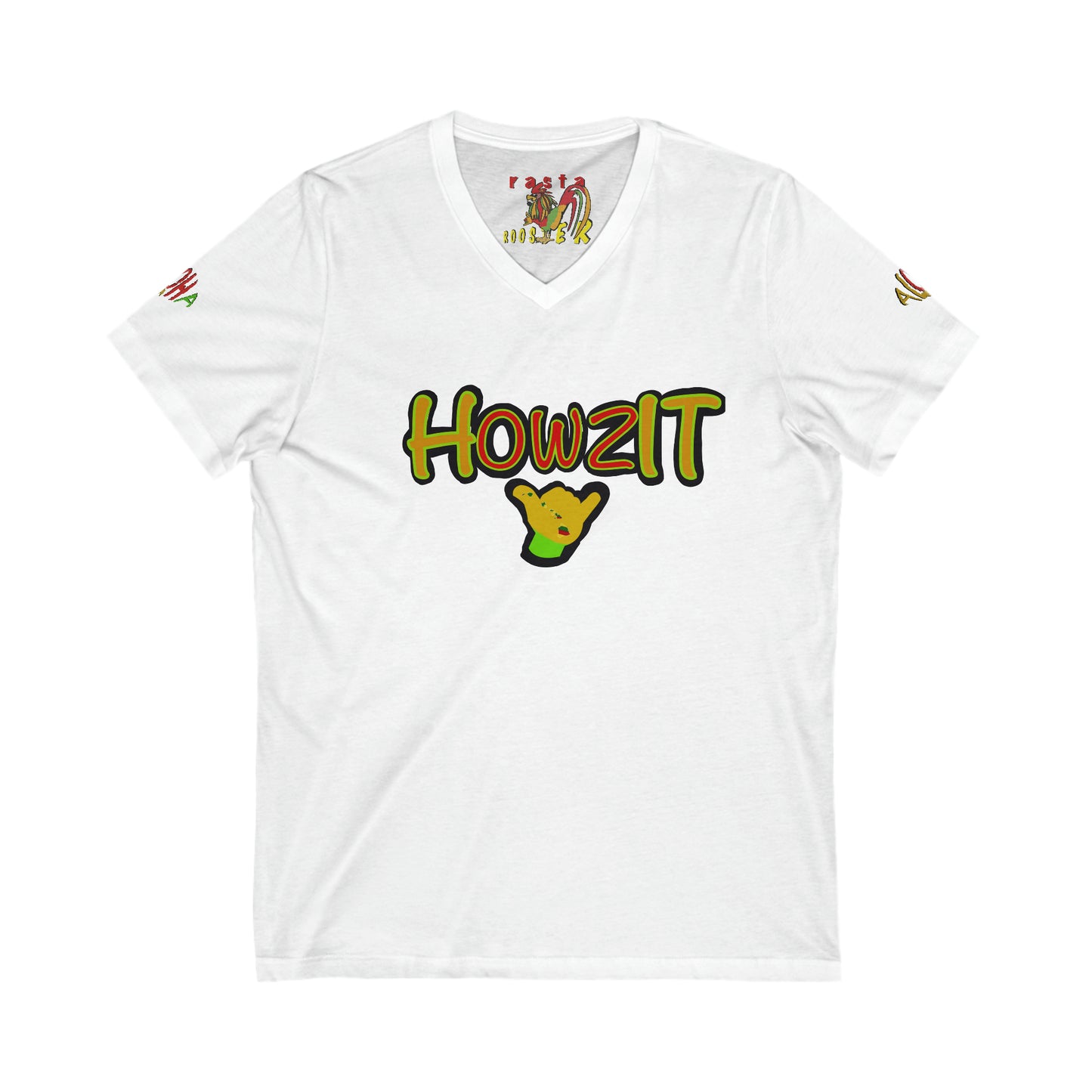 Howzit V-Neck Printify
