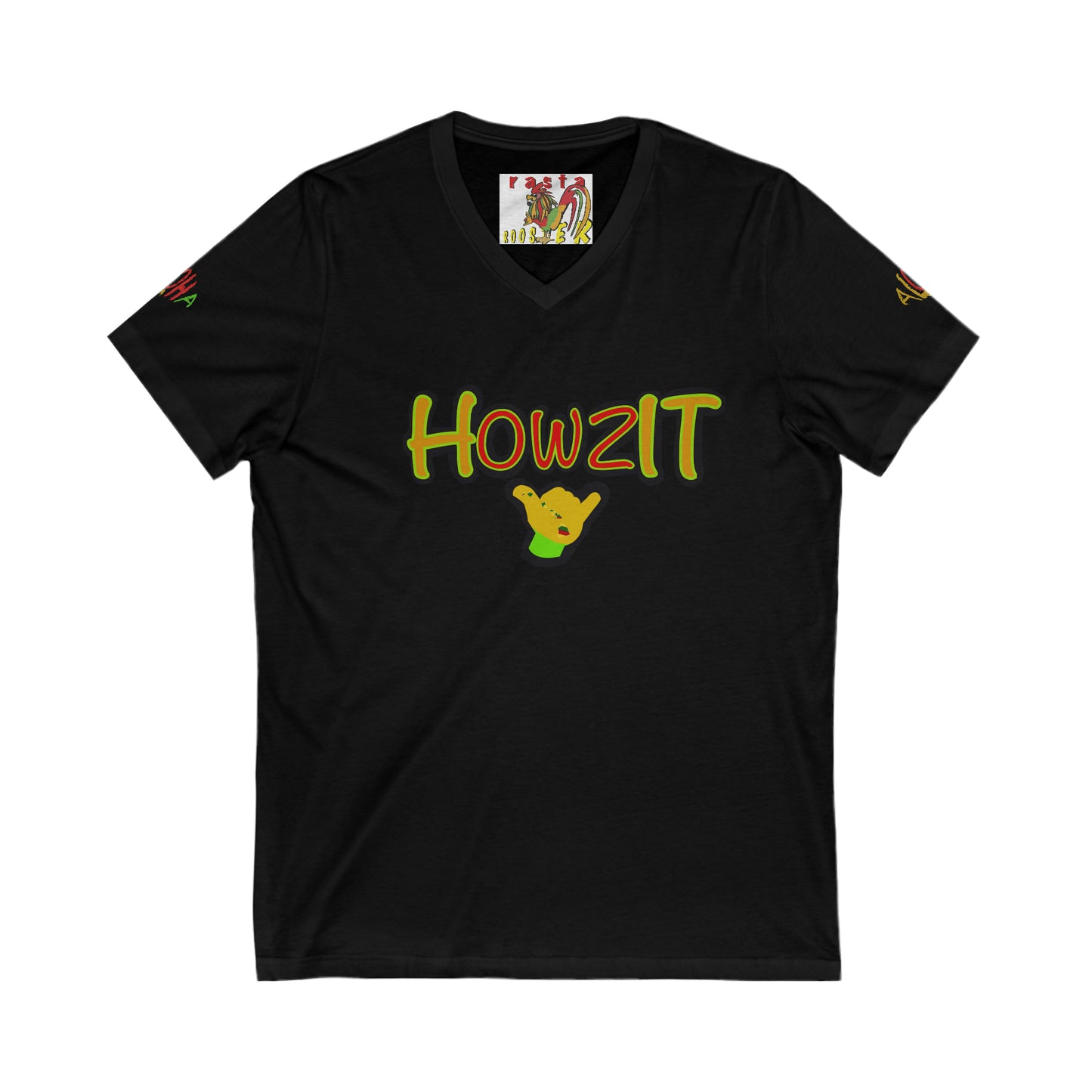 Howzit V-Neck Printify