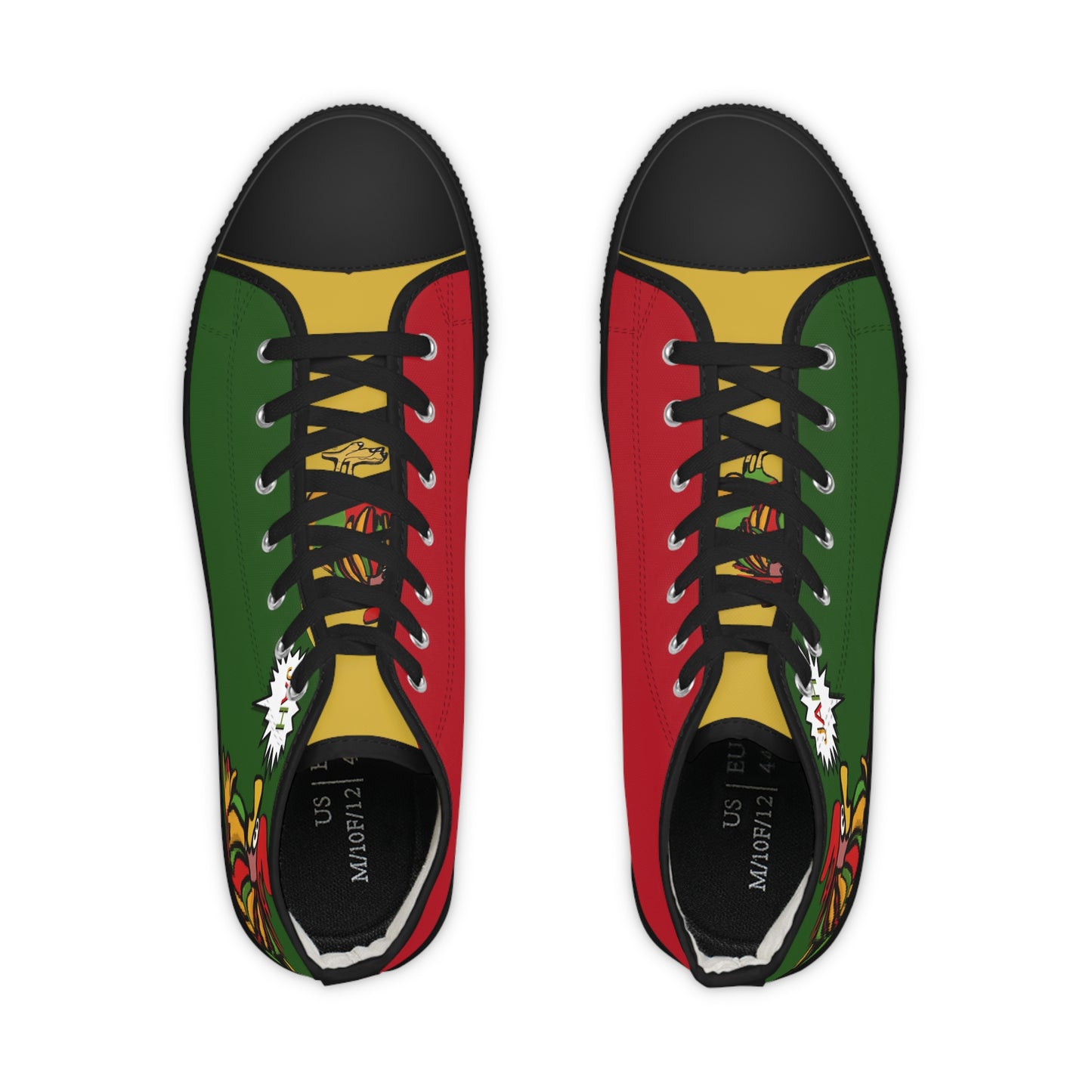 Rasta Rooster Hi-Top Printify
