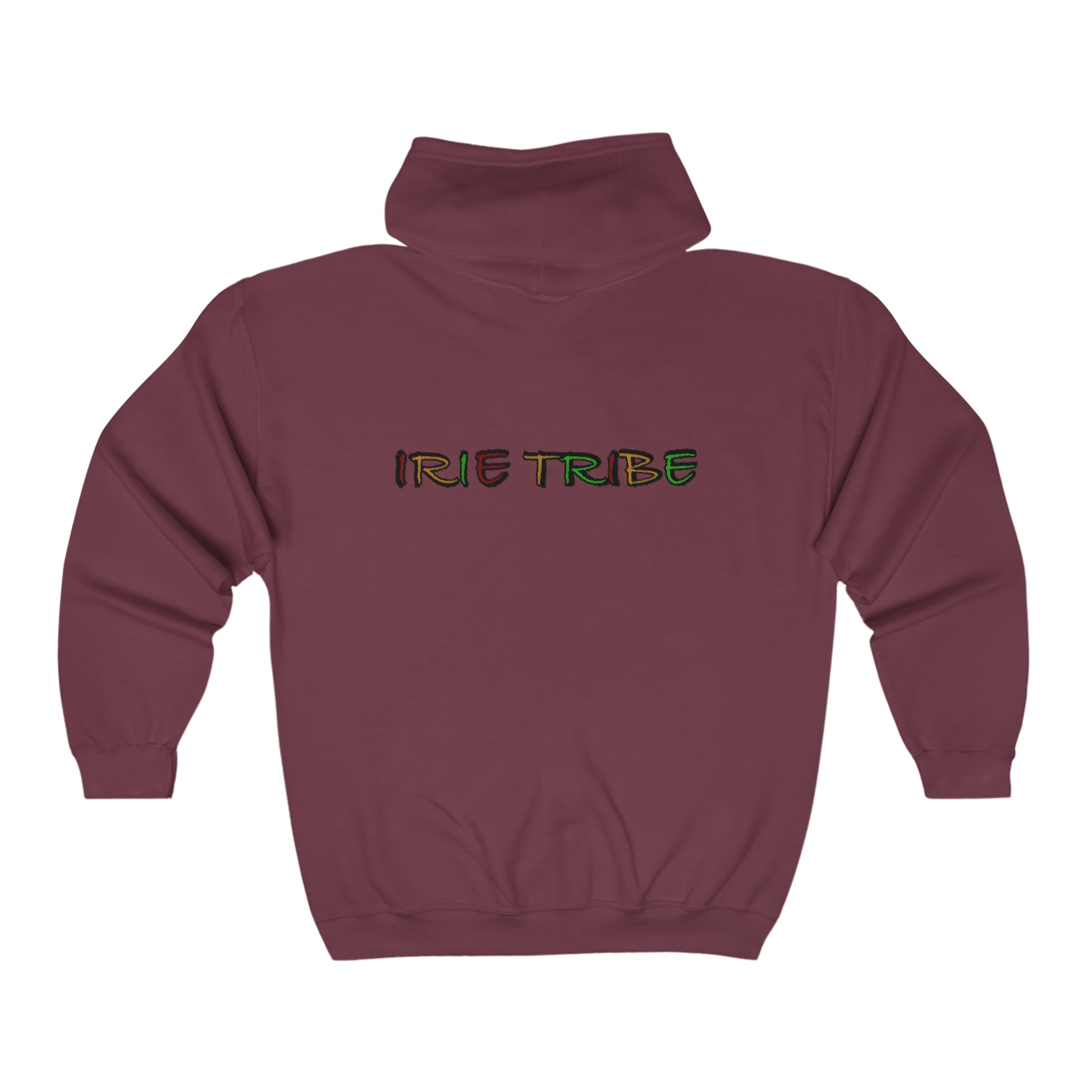 Irie Tribe  Full Zip Hooded Sweatshirt Printify