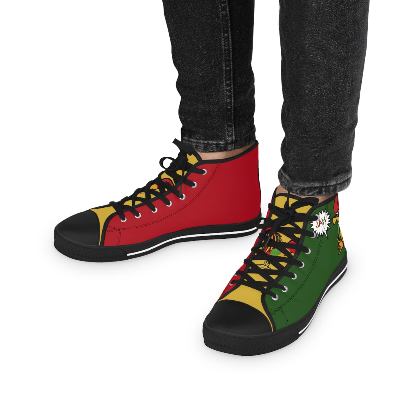 Rasta Rooster Hi-Top Printify