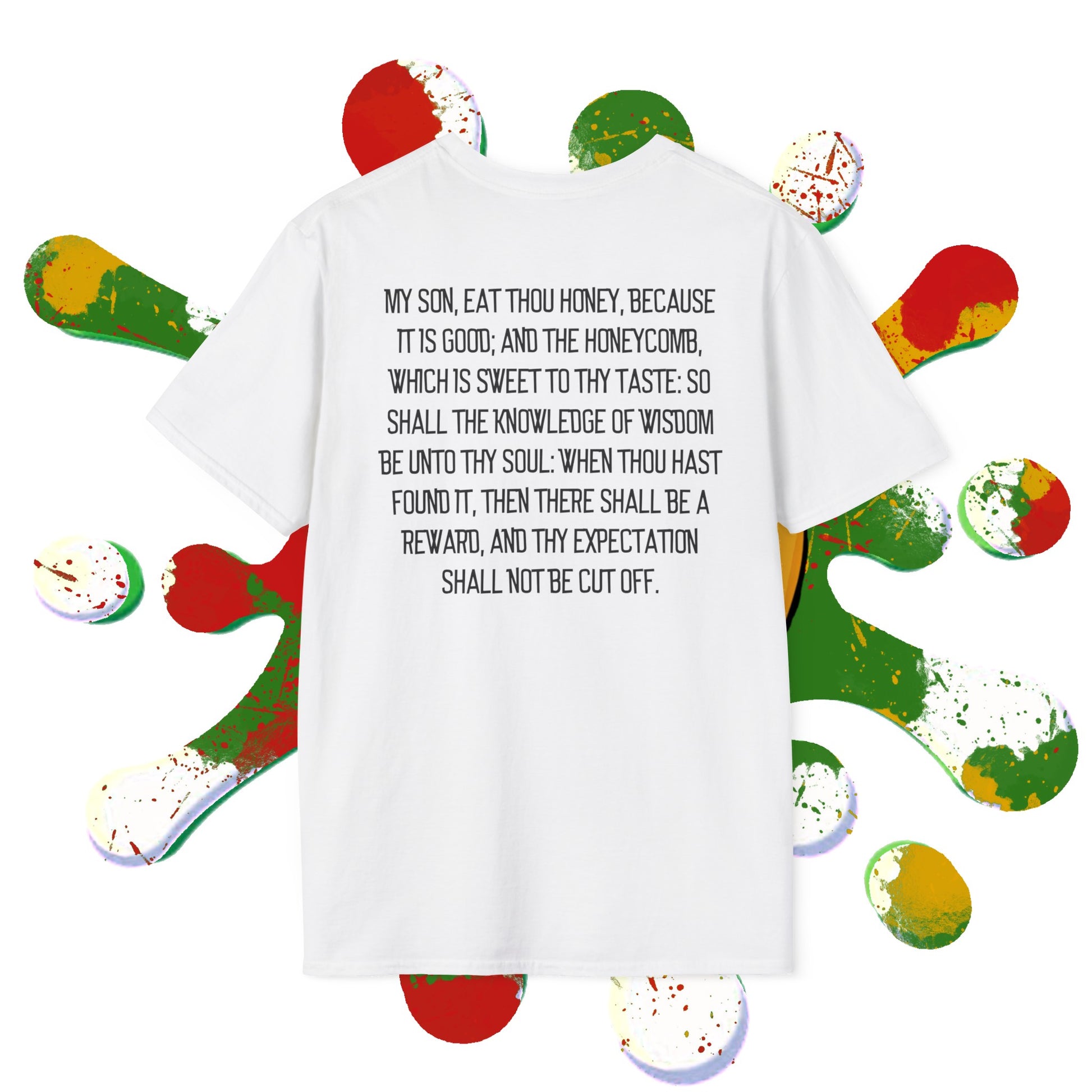 Proverbs 24:13 VINTAGE (SACRED BEE) Tee Printify