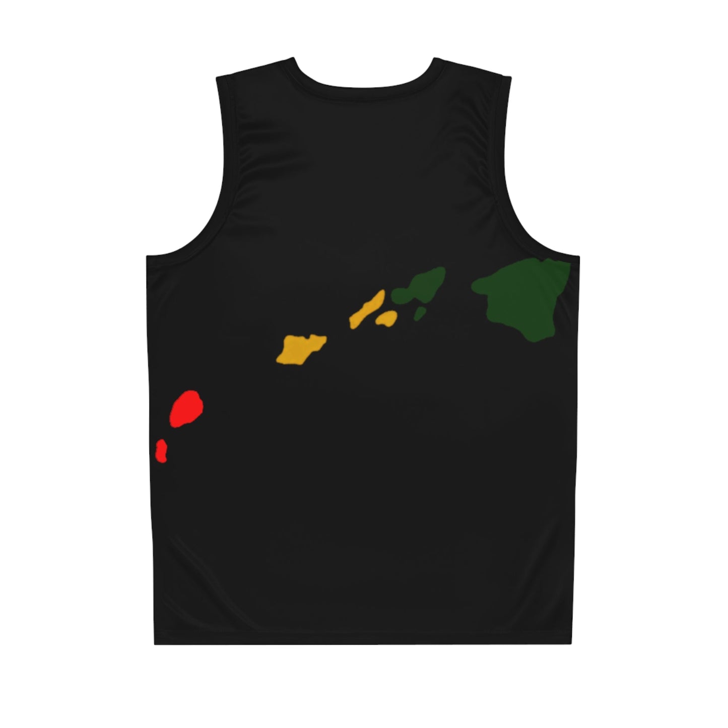 Rasta "Jah Kingdom Come" Basketball Jersey โ Reggae AOP Tank Printify