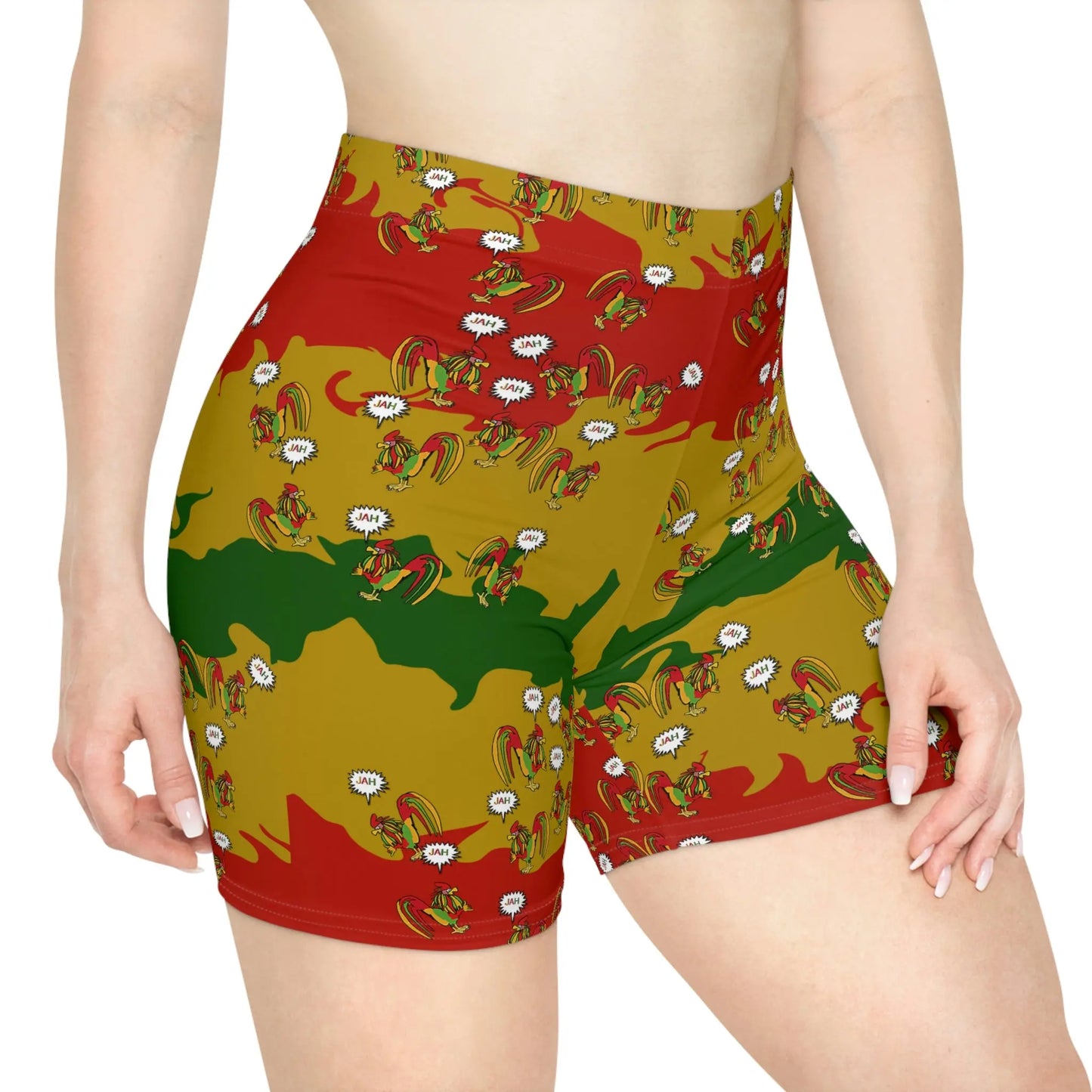Rasta Rooster Shorts