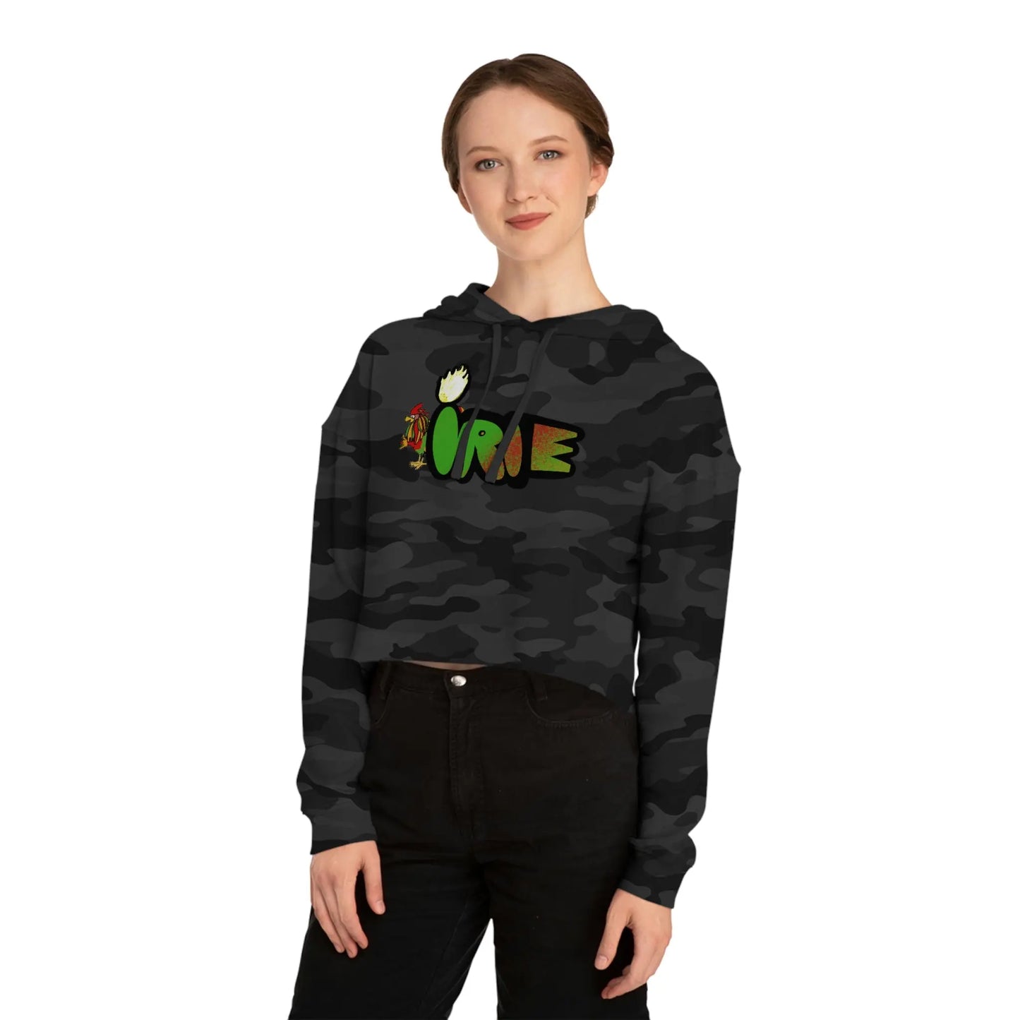 Womens Cropped IRIE Sweatshirt Printify