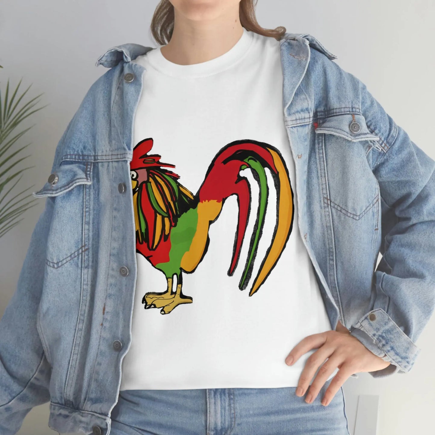 Rasta Rooster Tee
