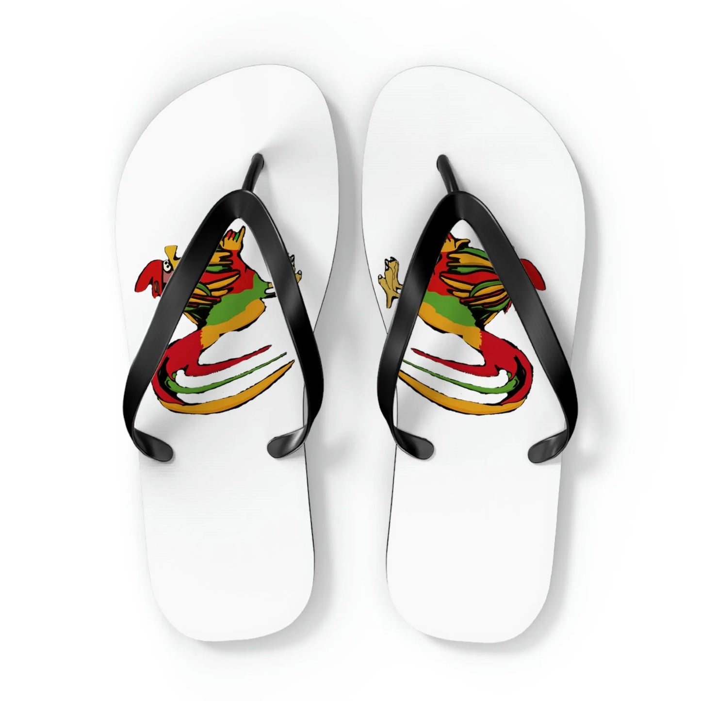Rasta Rooster Slippas