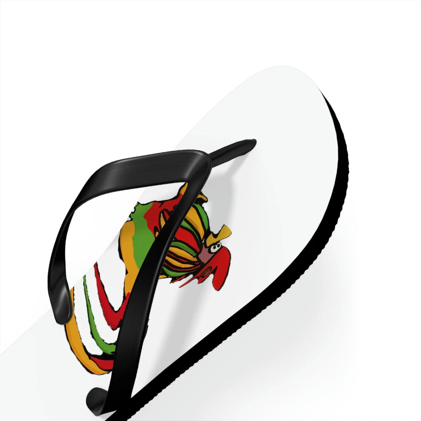 Rasta Rooster Slippas Printify