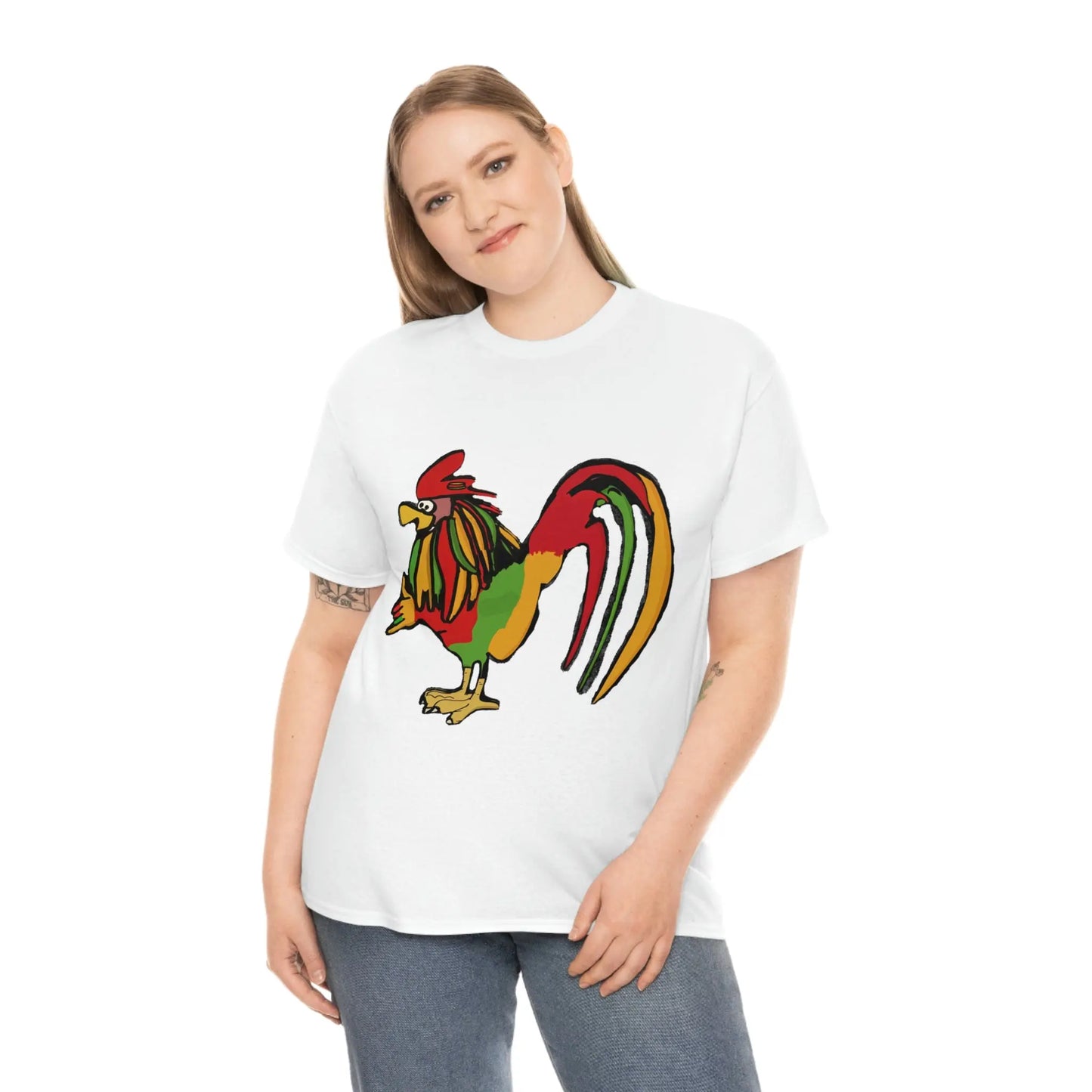 Rasta Rooster Tee