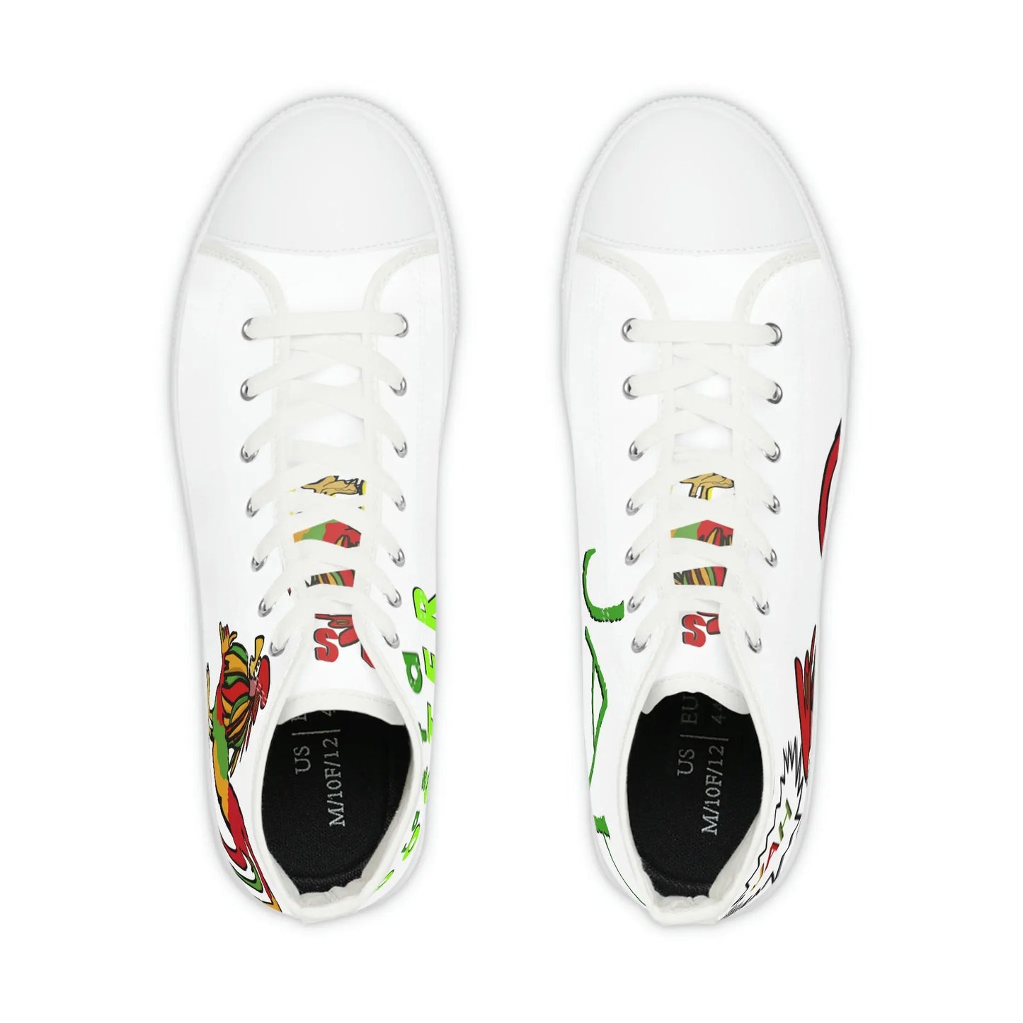 Men’s Rasta Rooster FlyHi-.-Top