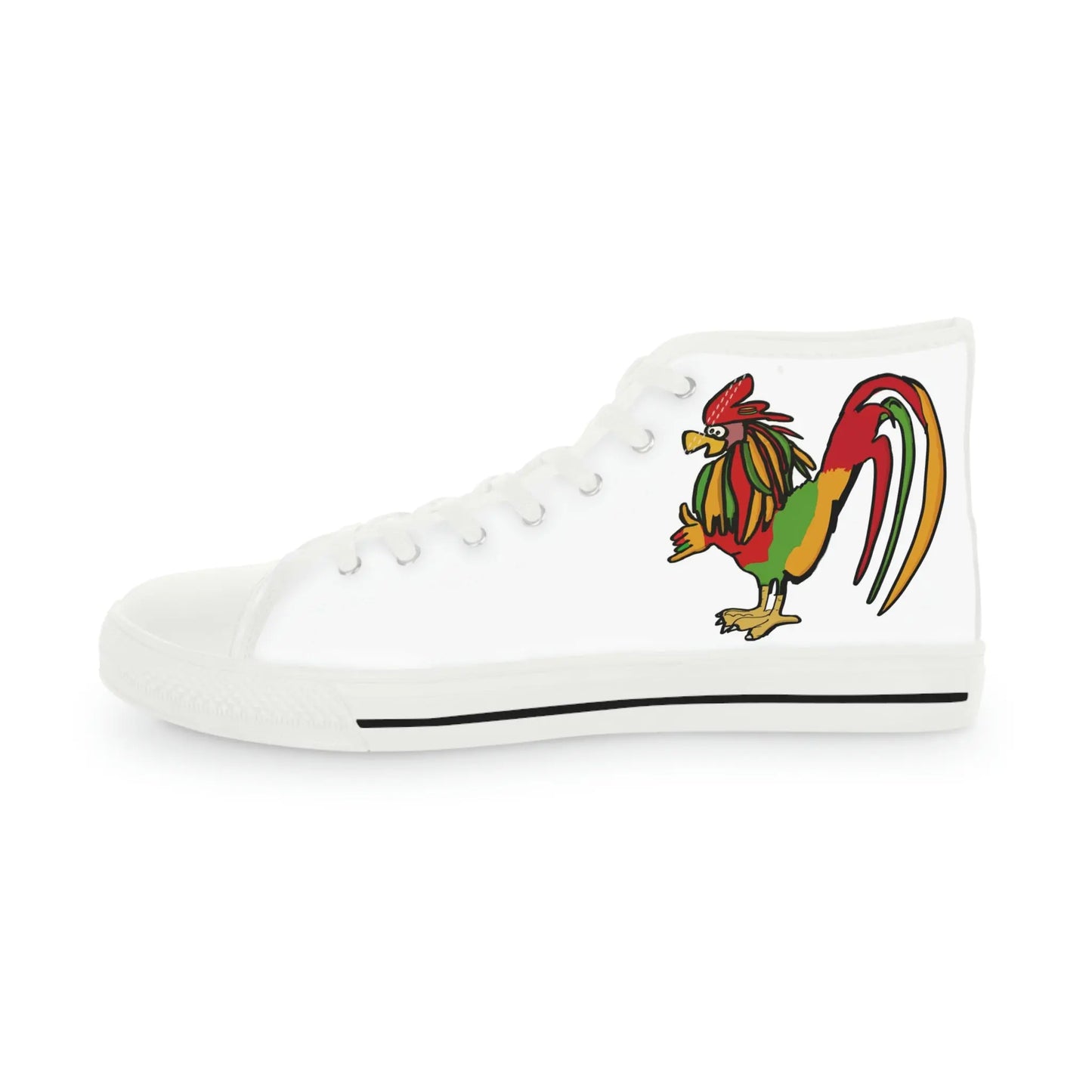 Men’s Rasta Rooster FlyHi-.-Top