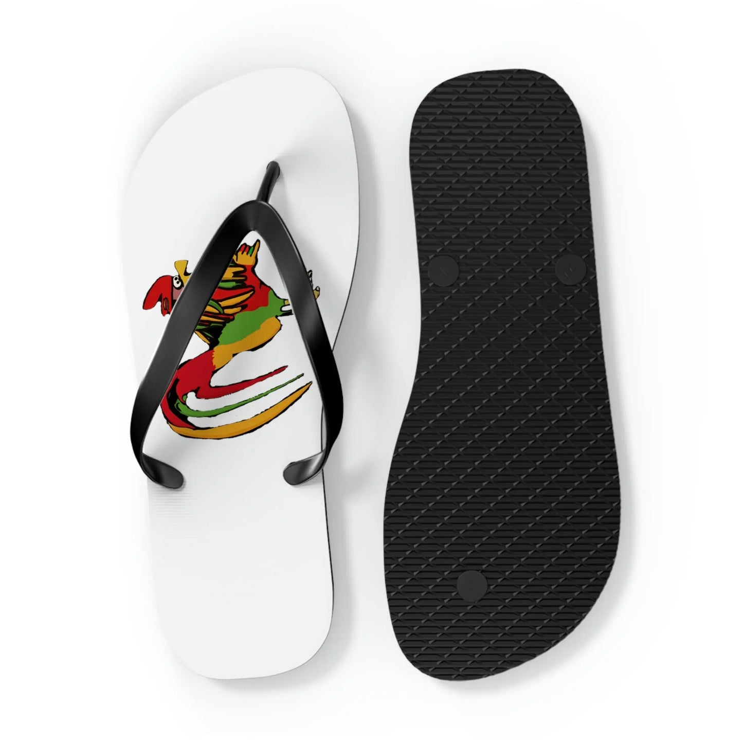 Rasta Rooster Slippas