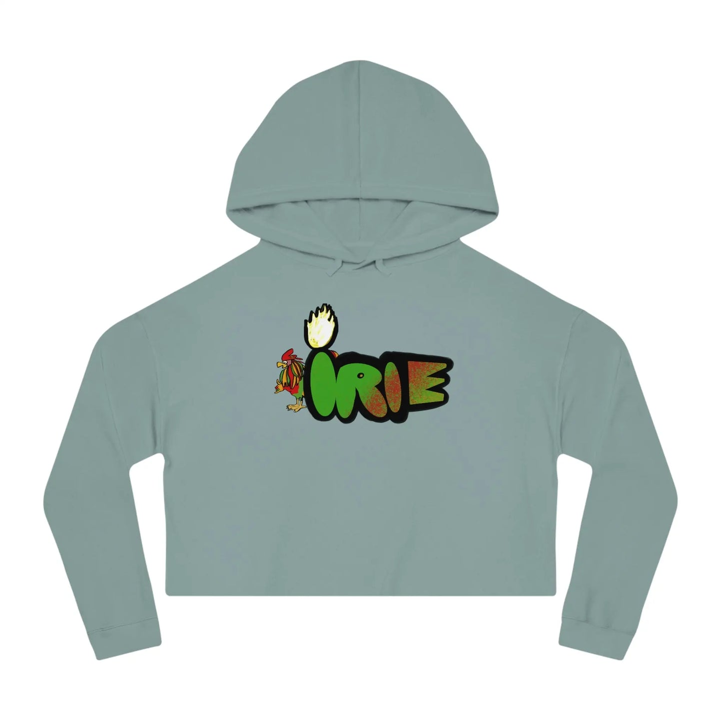 Womens Cropped IRIE Sweatshirt Printify