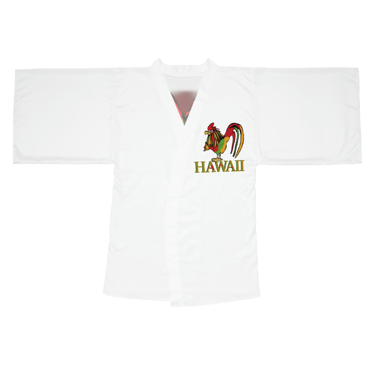Rasta Rooster Robe Printify