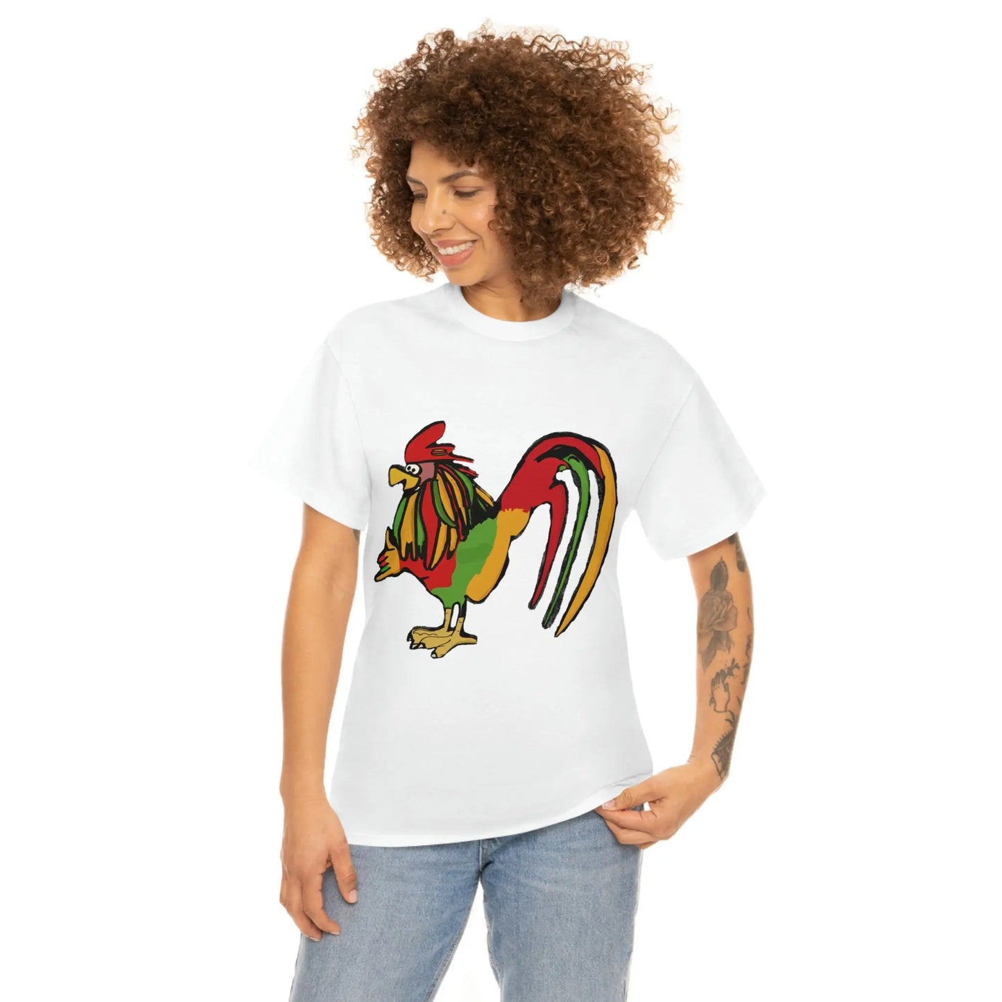 Rasta Rooster Tee