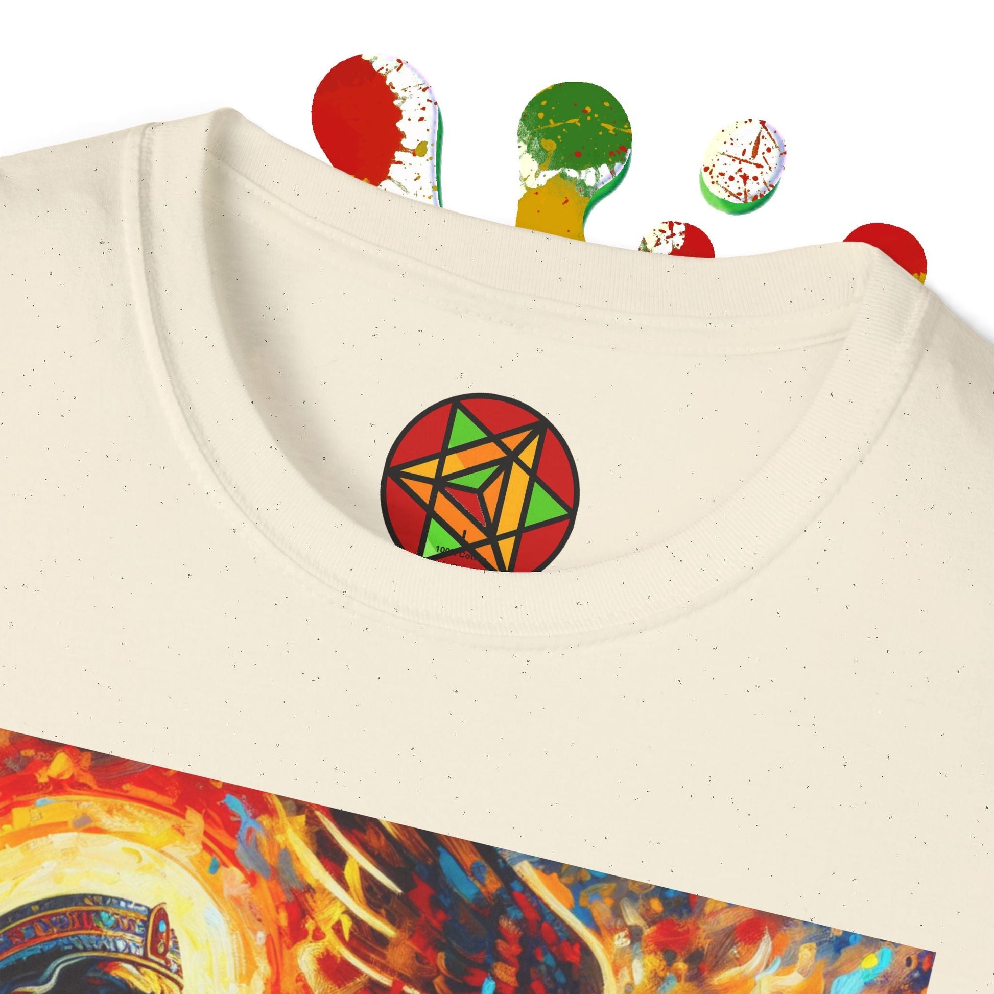 Daniel 3:26 Fiery Furnace T-Shirt — Shadrach Meshach Abednego Christian Tee Printify
