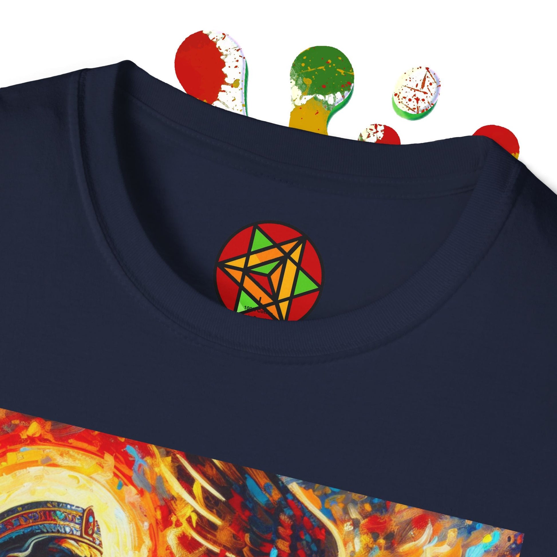 Daniel 3:26 Fiery Furnace T-Shirt — Shadrach Meshach Abednego Christian Tee Printify