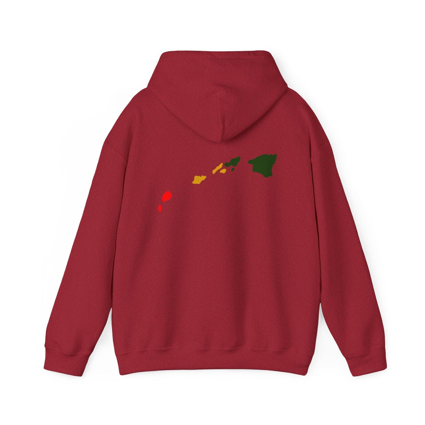 Hoodie — Jah Kingdom Come Rasta Graphic Hooded Sweatshirt Printify