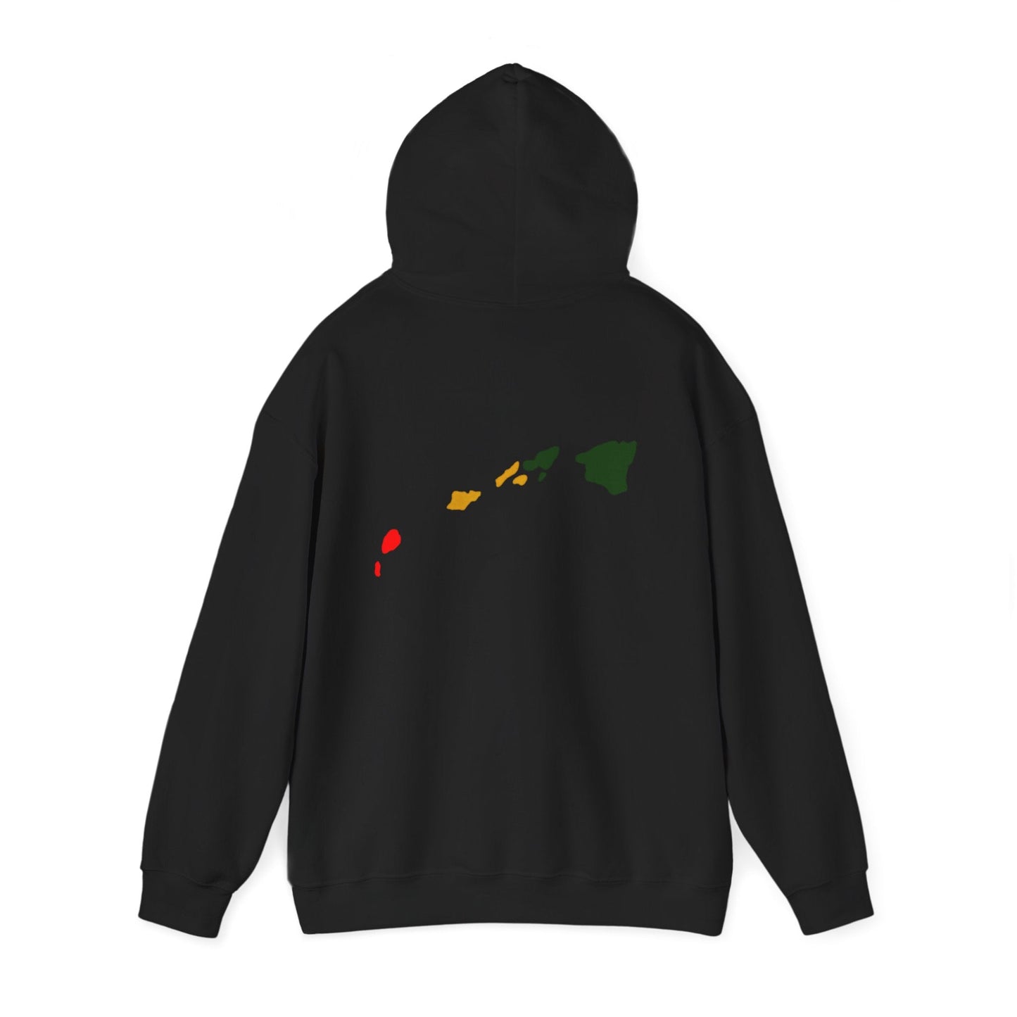 Hoodie — Jah Kingdom Come Rasta Graphic Hooded Sweatshirt Printify