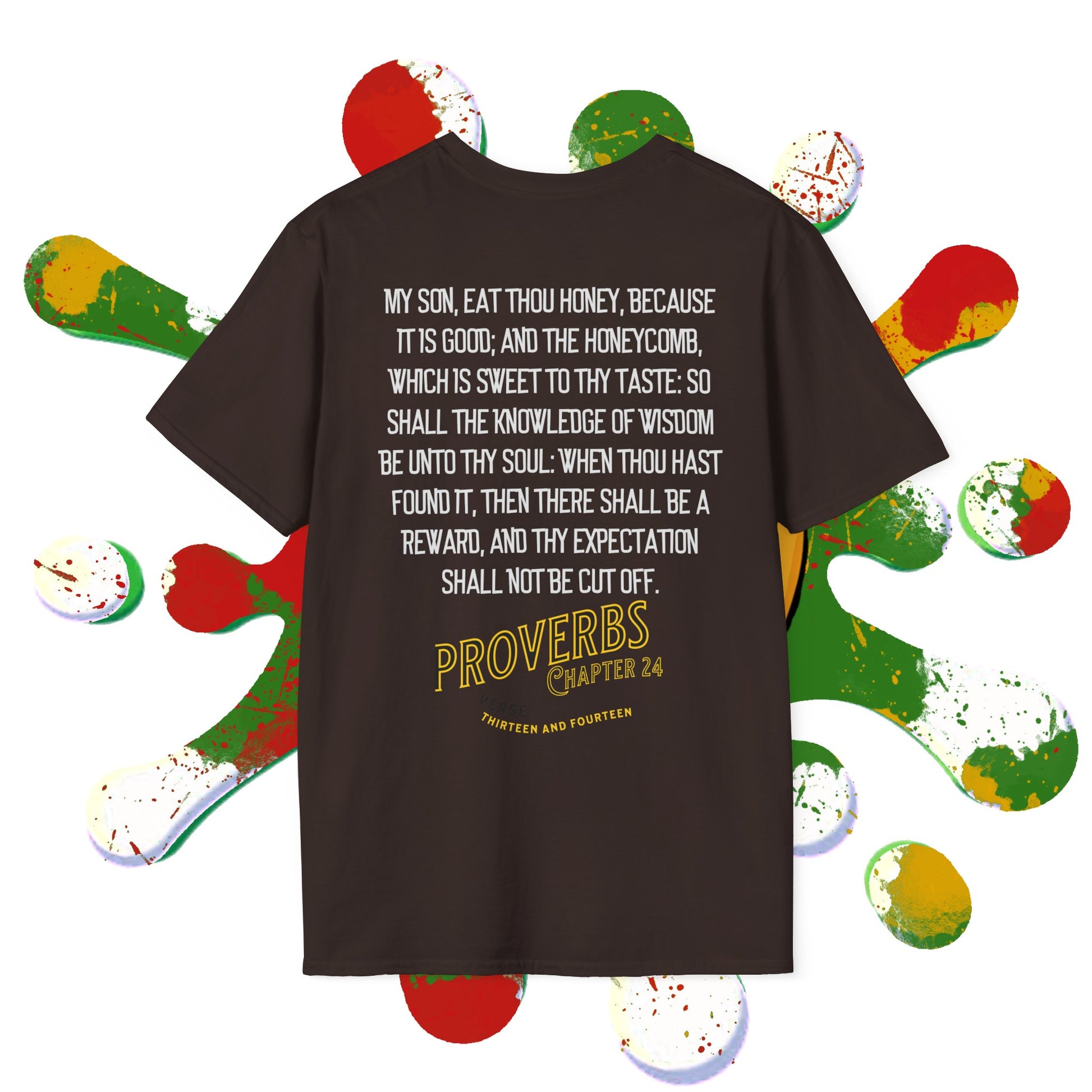 Proverbs 24:13 VINTAGE (SACRED BEE) Tee Printify