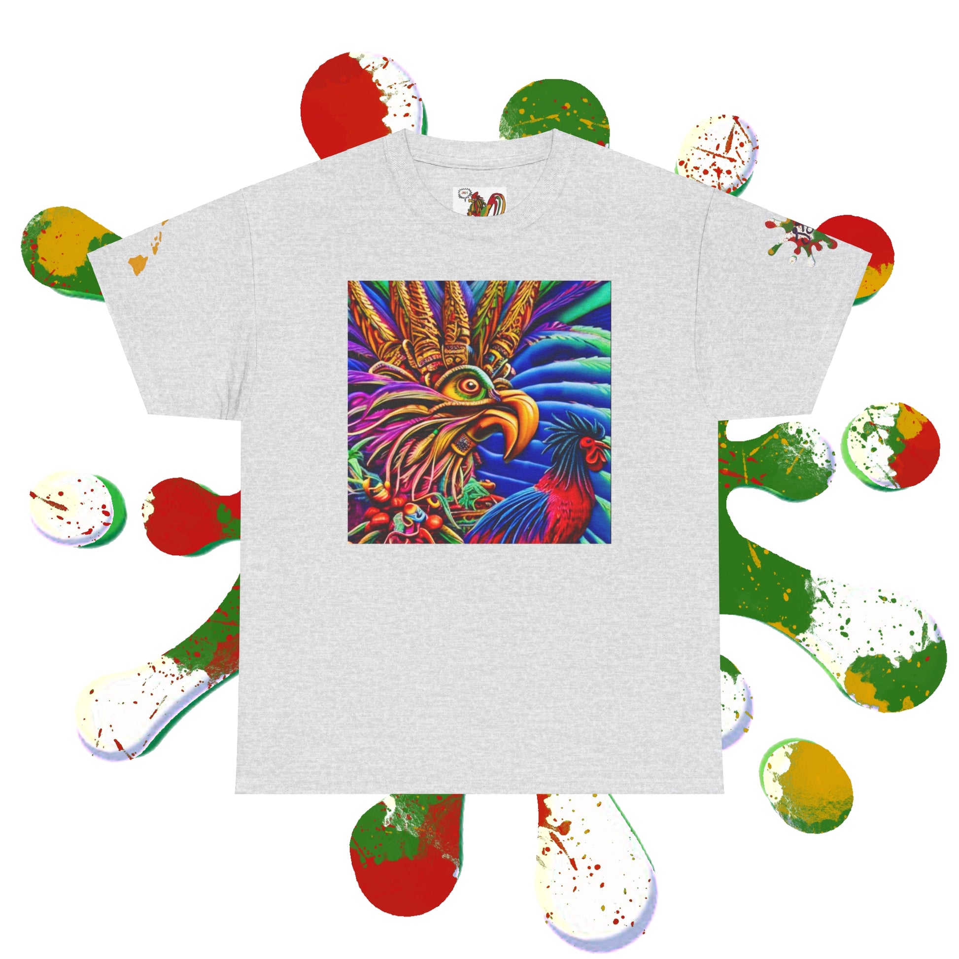 Rasta Rooster (BE THE LIGHT) Printify