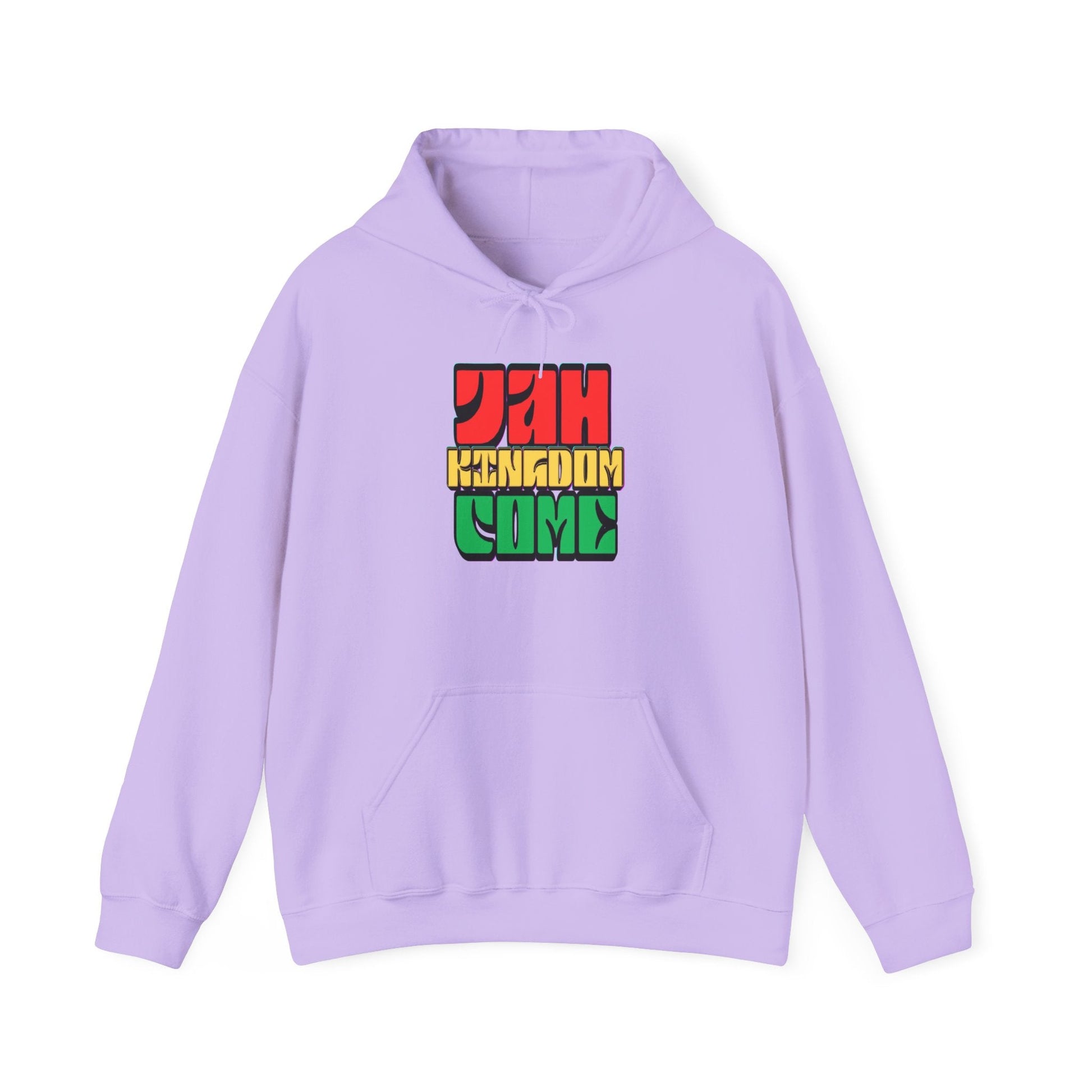 Hoodie — Jah Kingdom Come Rasta Graphic Hooded Sweatshirt Printify