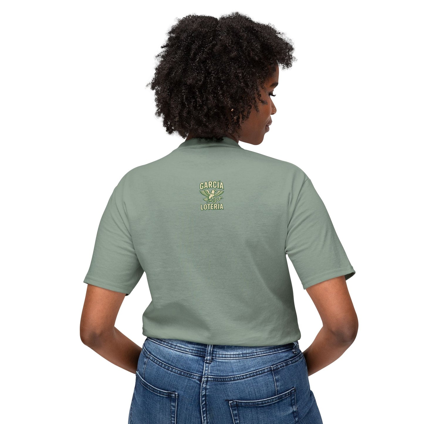 Mi Abuelita Lotería Card T-Shirt — Vintage Hispanic Grandma Tribute Printify