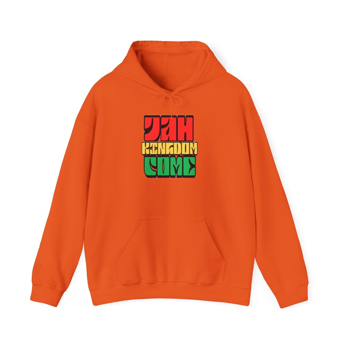 Hoodie — Jah Kingdom Come Rasta Graphic Hooded Sweatshirt Printify