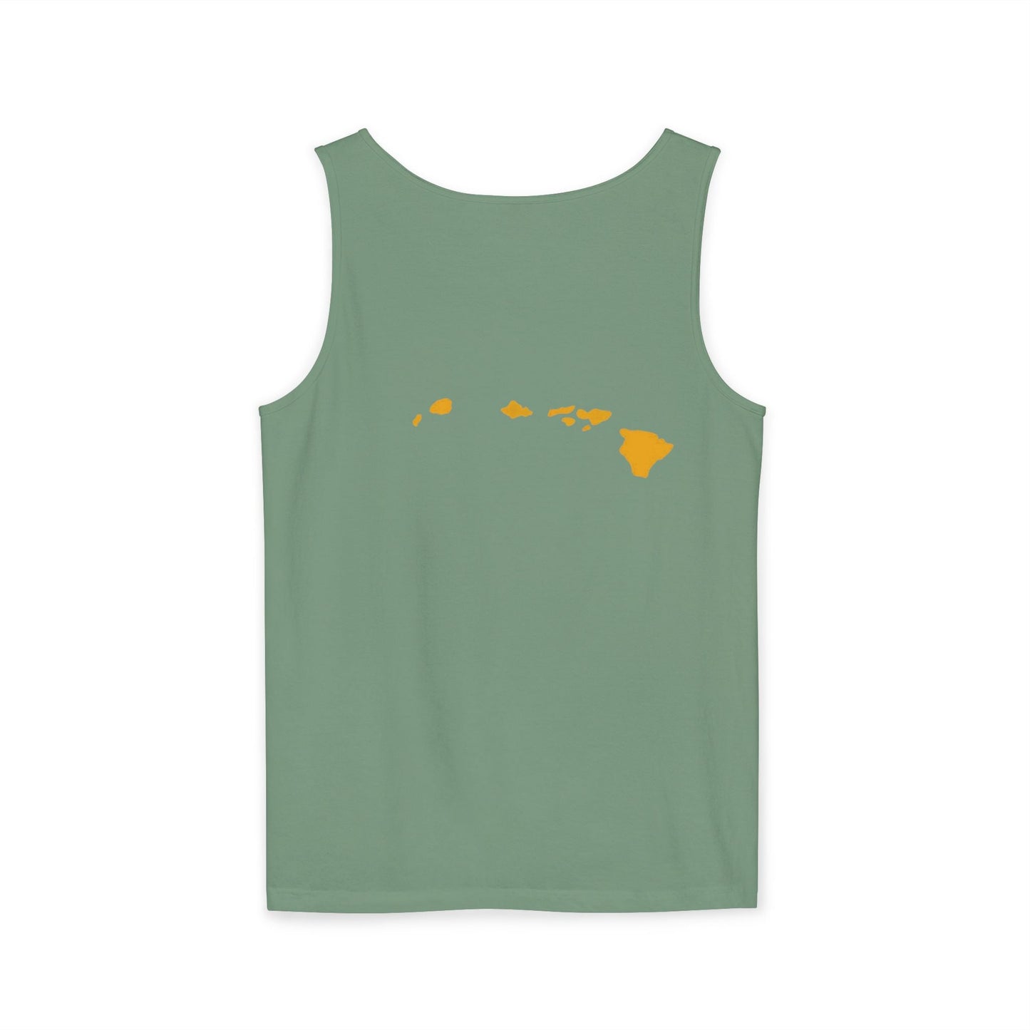 Kanaka Fyah Decorative Script Tank Top — Hawaiian Pride Graphic Tank Printify
