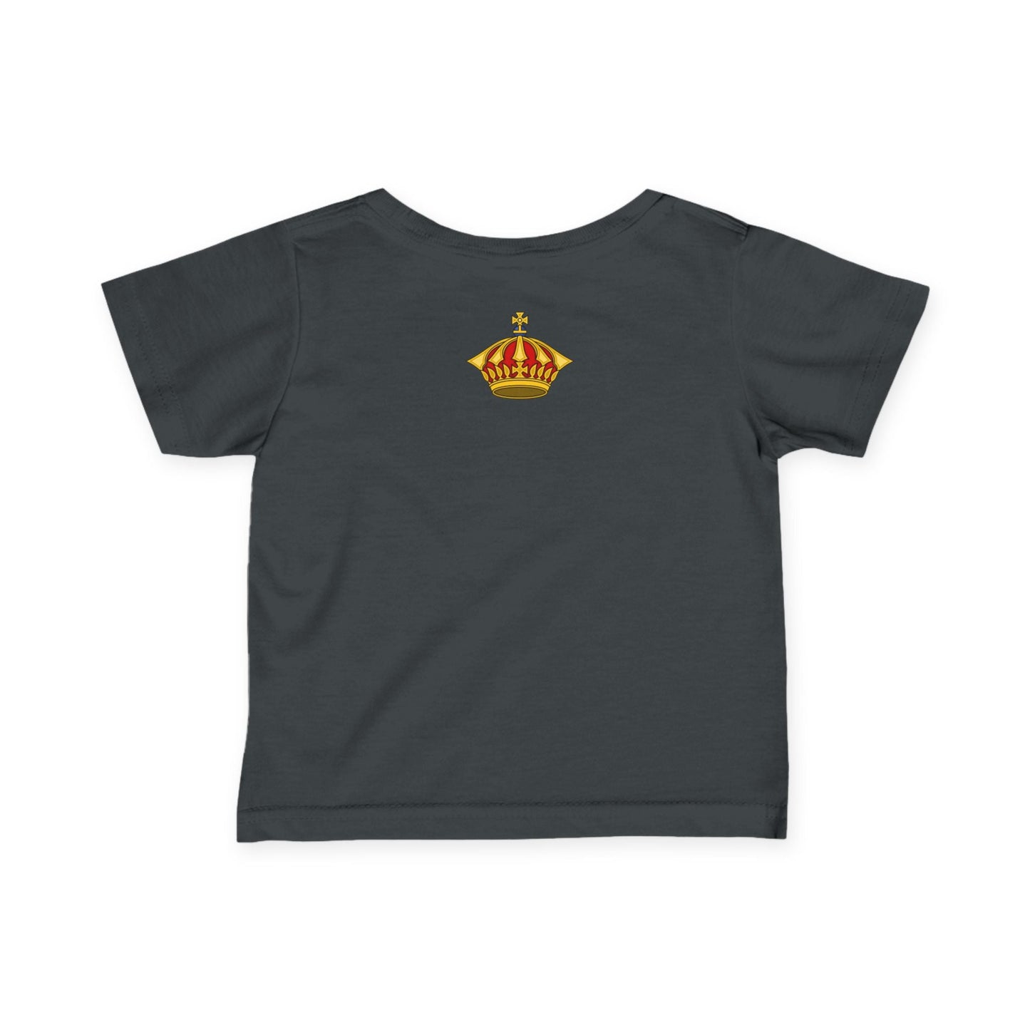 Infant Tee — 'Kalapana' Script with Gold Crown Baby Shirt Printify