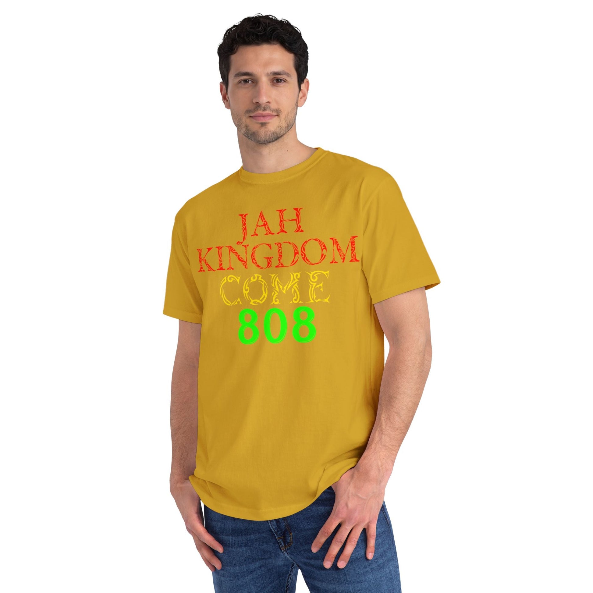 Jah Kingdom Come 808 T-Shirt — Reggae Rasta Vibe Tee Printify