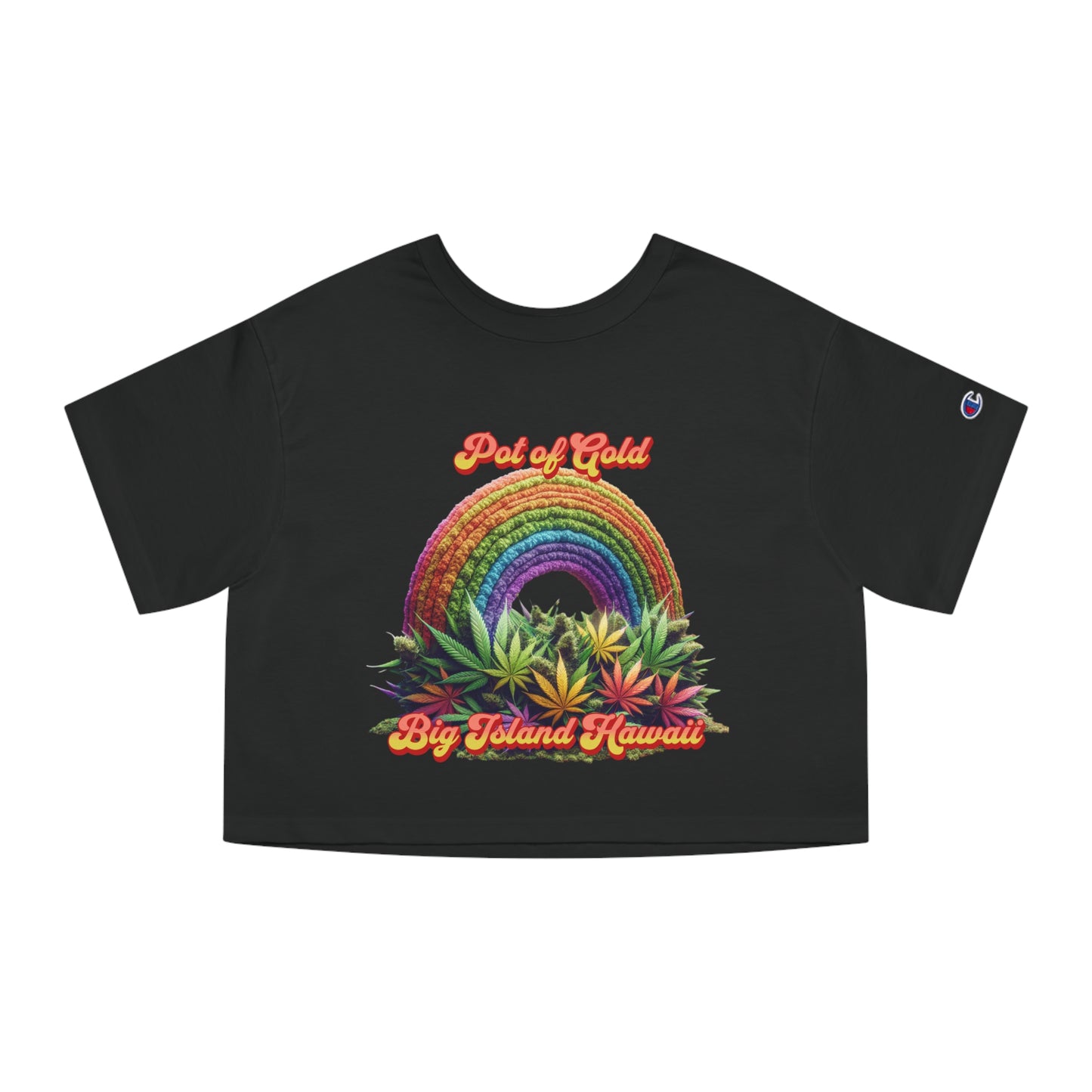 Rainbow Buds Crop Printify