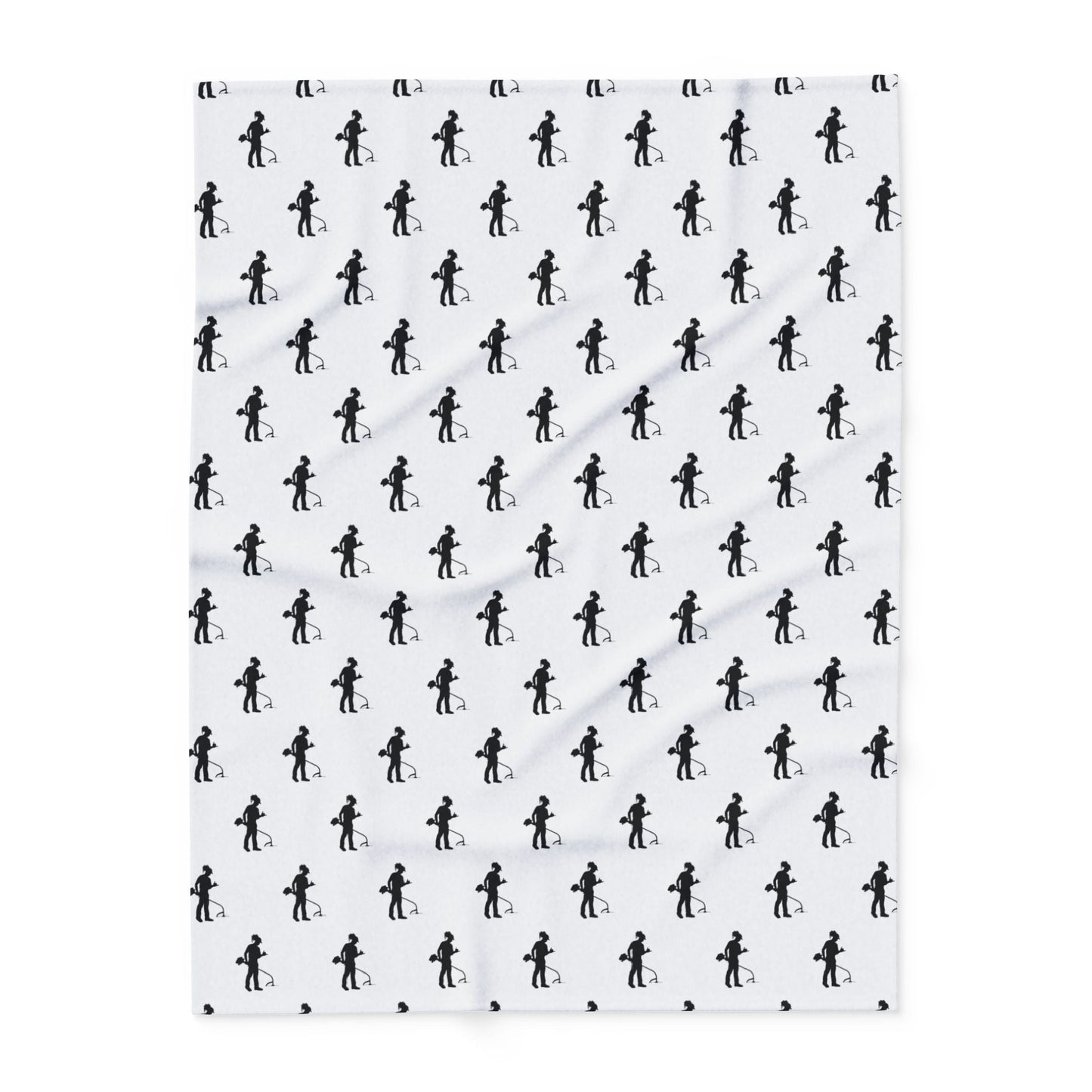 Weed Wacky Blanket — Colorful Tropical Leaf Pattern Cozy Throw Printify