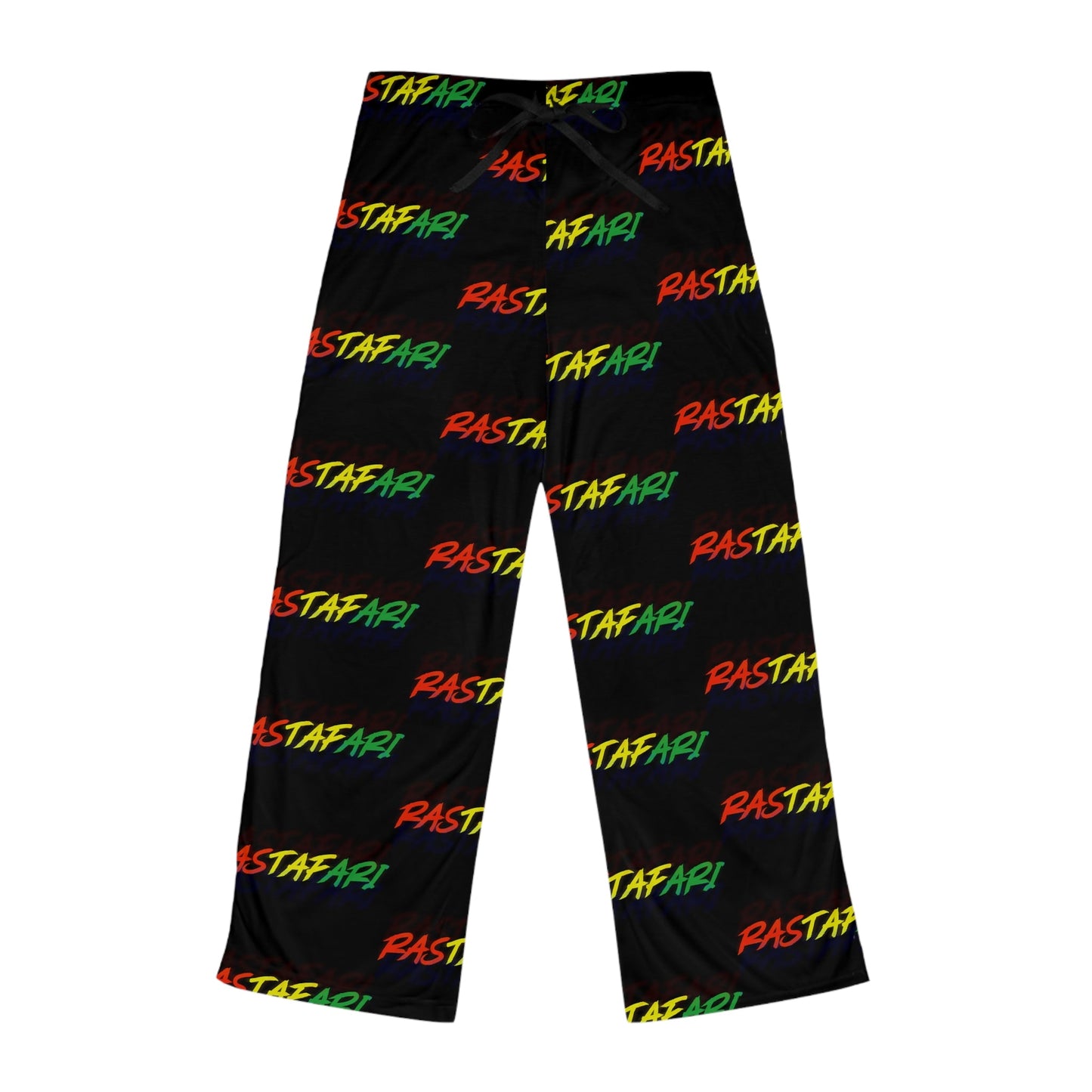 Rastafari Rainbow Women's Pajama Pants – All-Over Print Cozy Lounge Sleepwear Printify