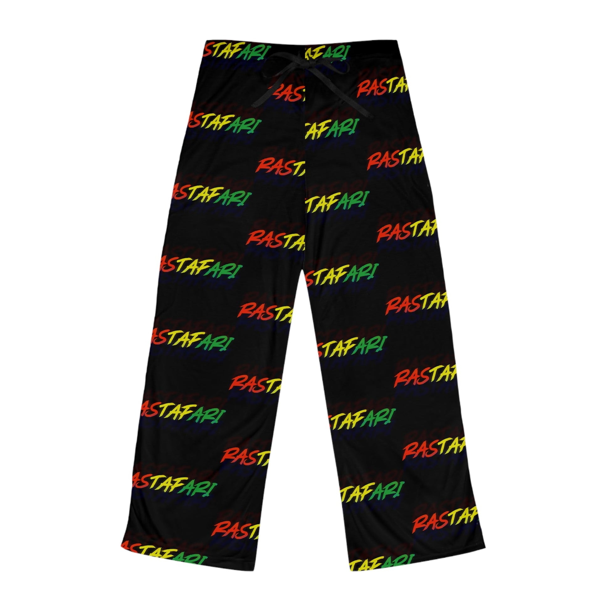 Rastafari Rainbow Women's Pajama Pants – All-Over Print Cozy Lounge Sleepwear Printify