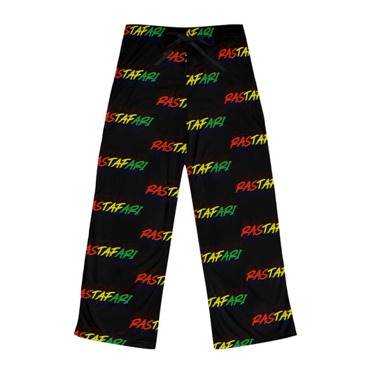Rastafari Rainbow Women's Pajama Pants – All-Over Print Cozy Lounge Sleepwear Printify