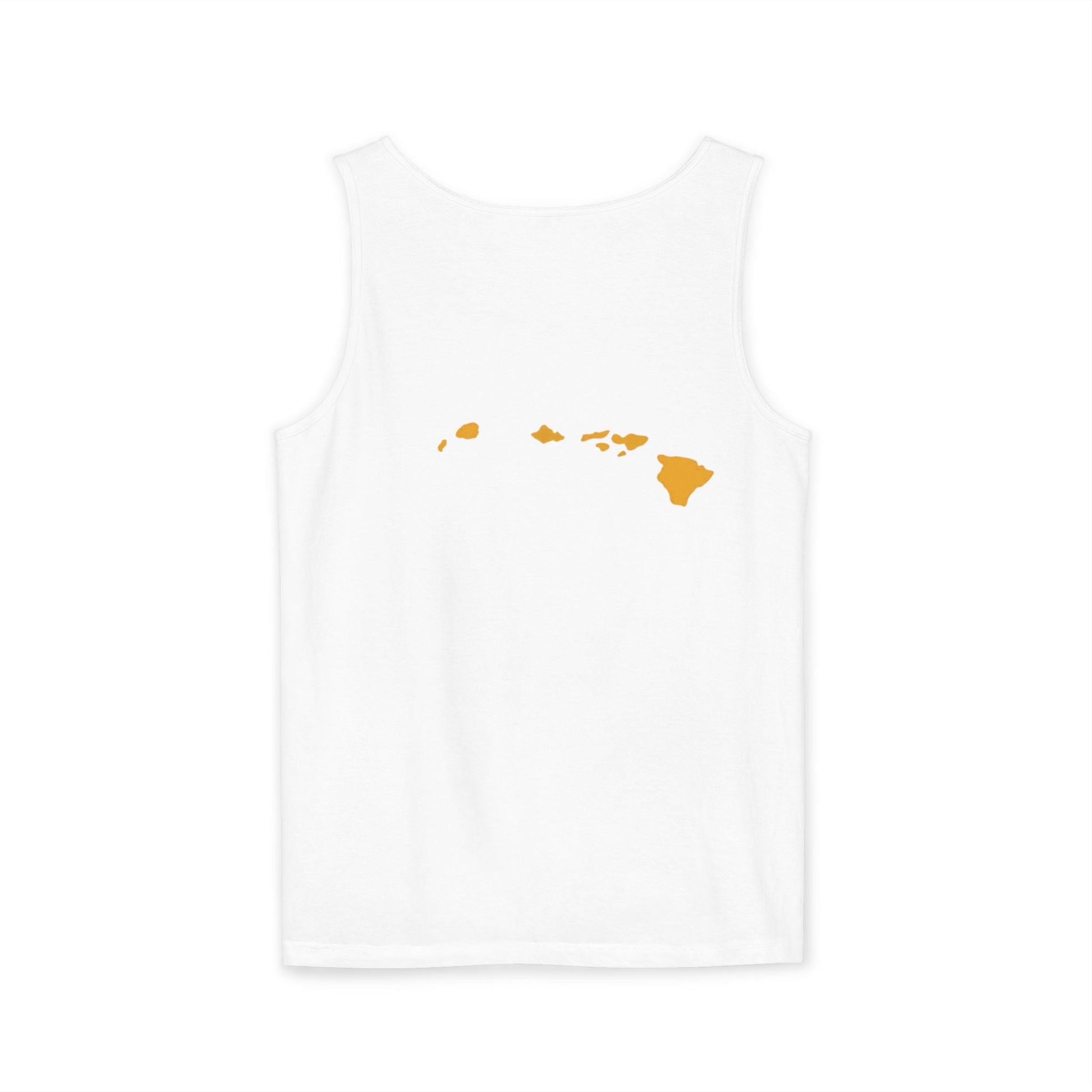 Kanaka Fyah Decorative Script Tank Top — Hawaiian Pride Graphic Tank Printify
