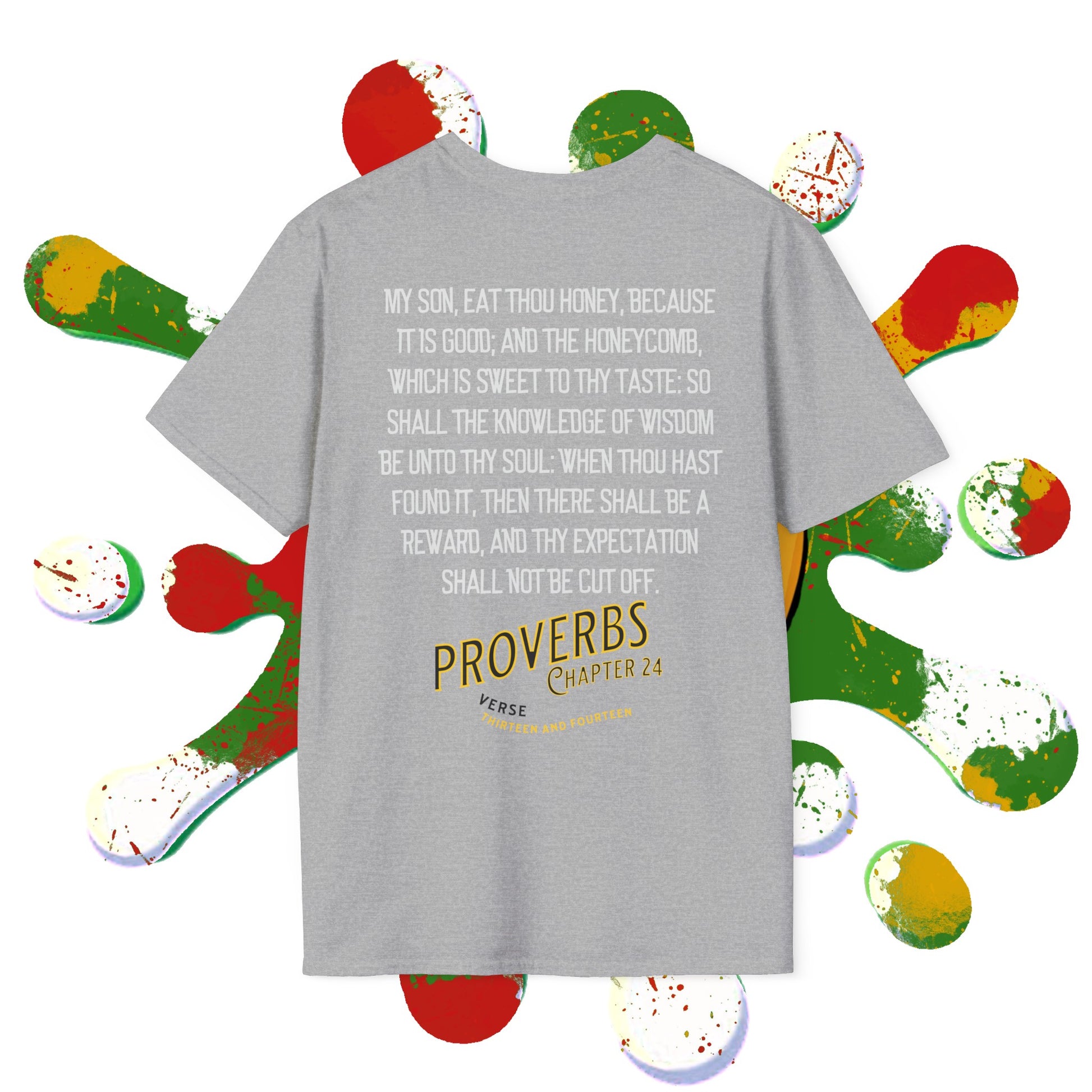 Proverbs 24:13 VINTAGE (SACRED BEE) Tee Printify