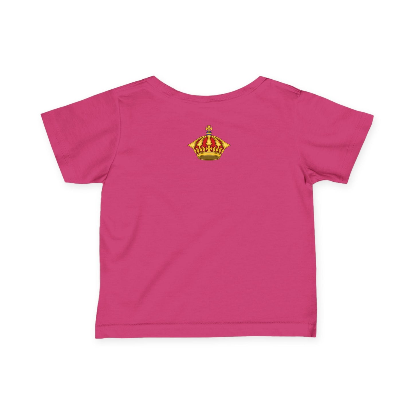 Infant Tee — 'Kalapana' Script with Gold Crown Baby Shirt Printify