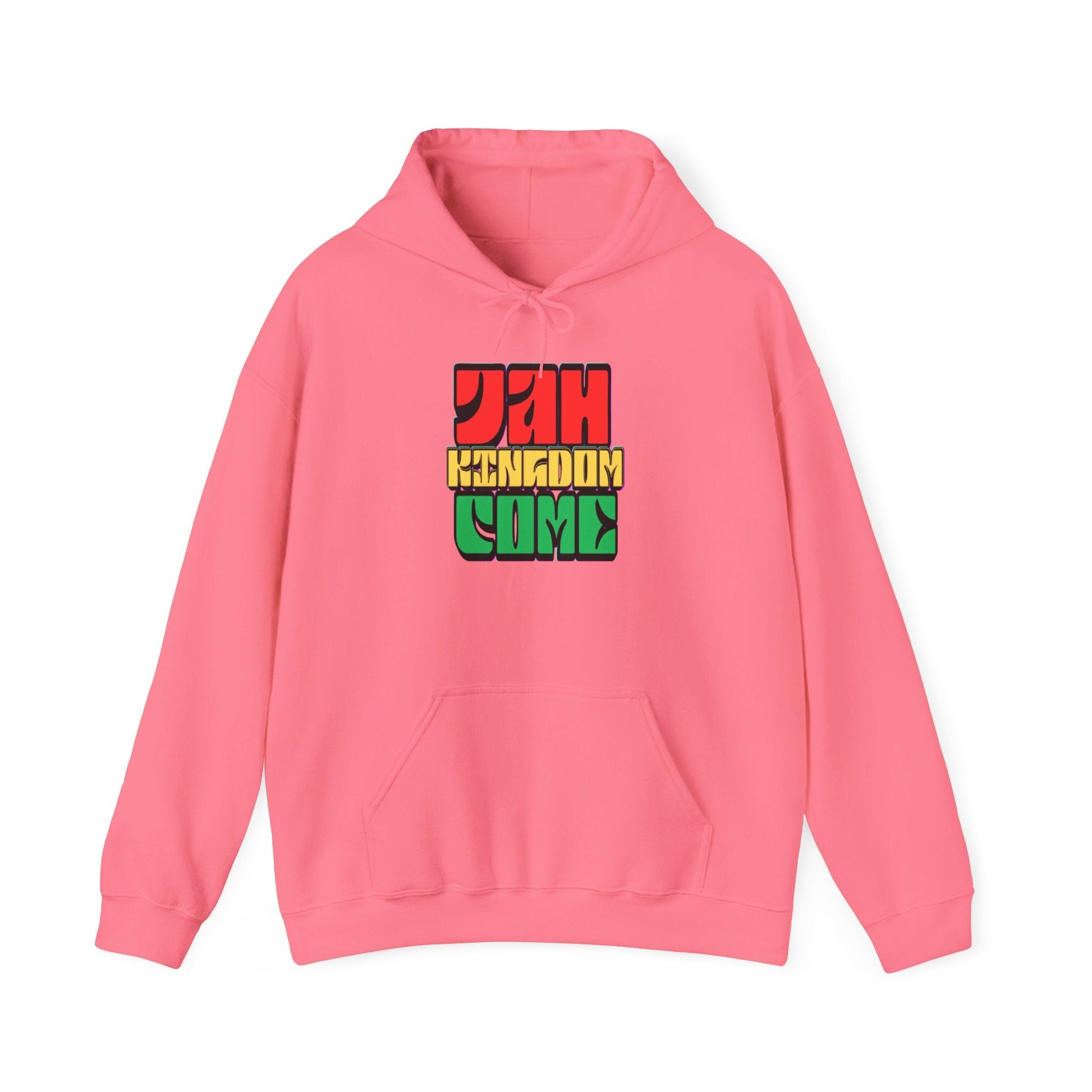 Hoodie — Jah Kingdom Come Rasta Graphic Hooded Sweatshirt Printify