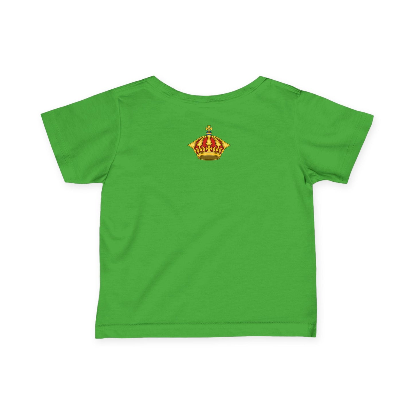 Infant Tee — 'Kalapana' Script with Gold Crown Baby Shirt Printify