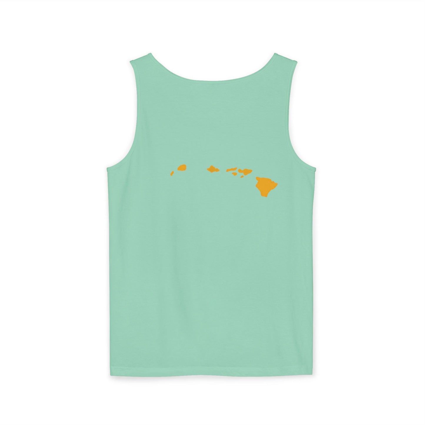 Kanaka Fyah Decorative Script Tank Top — Hawaiian Pride Graphic Tank Printify