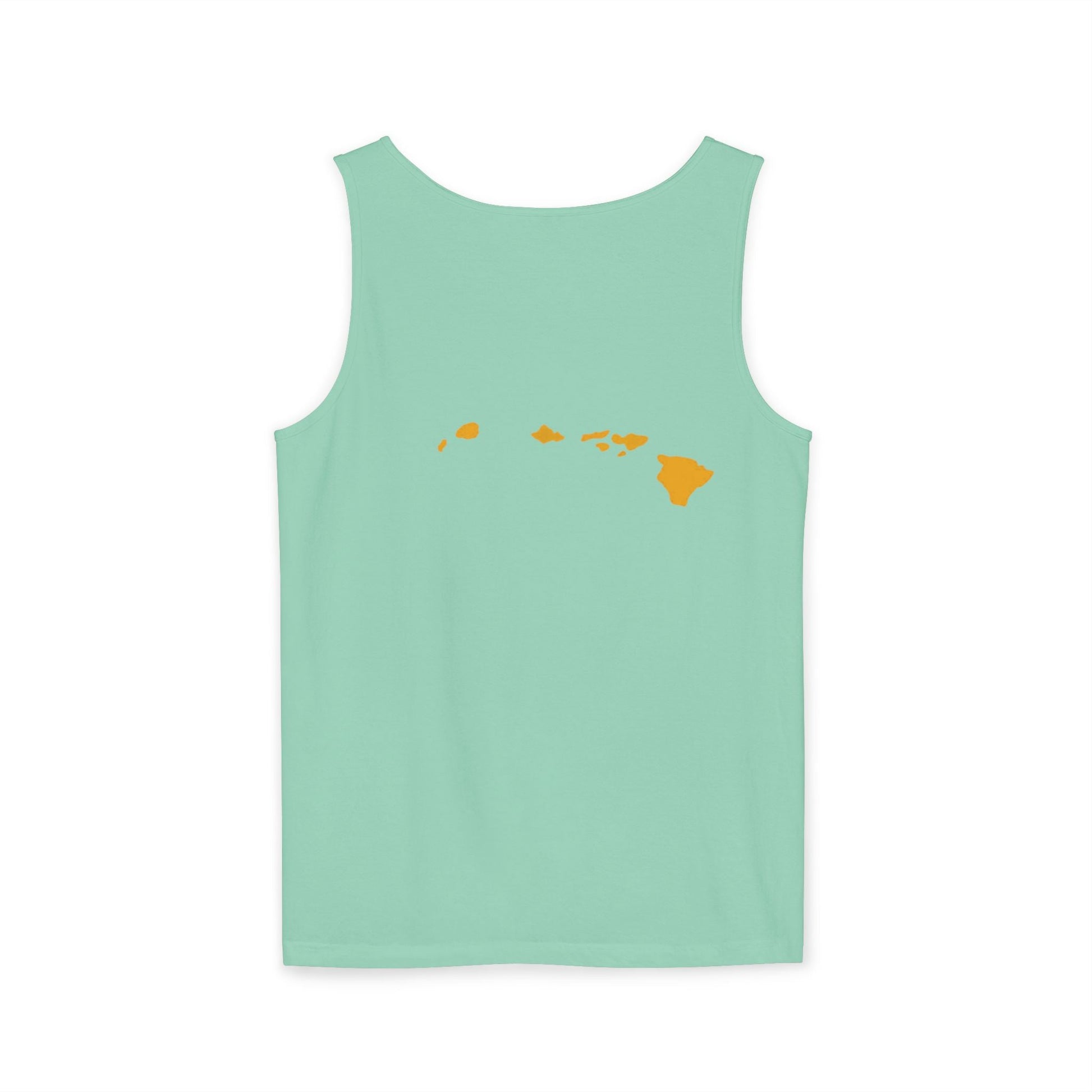 Kanaka Fyah Decorative Script Tank Top — Hawaiian Pride Graphic Tank Printify
