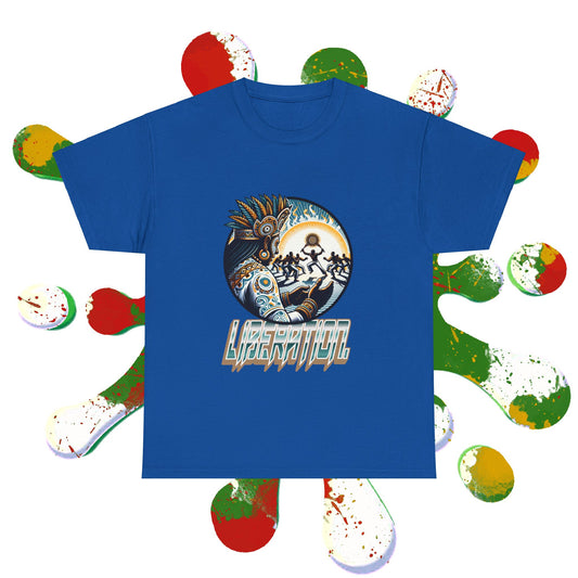 Liberation Tee African Kung Fu x Maculelê x Candomblé Fusion Printify