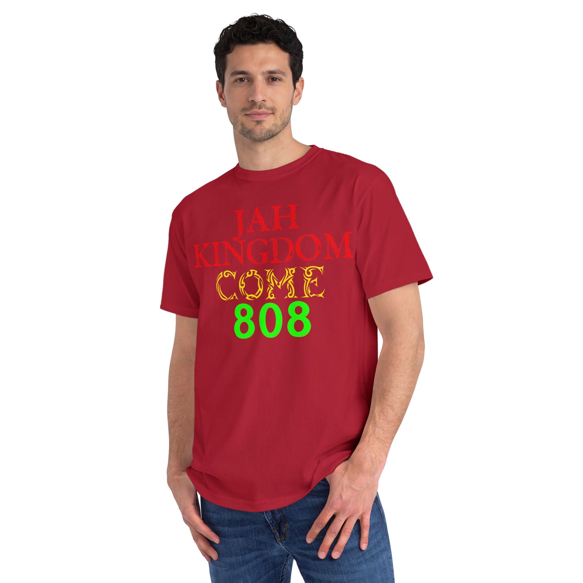 Jah Kingdom Come 808 T-Shirt — Reggae Rasta Vibe Tee Printify
