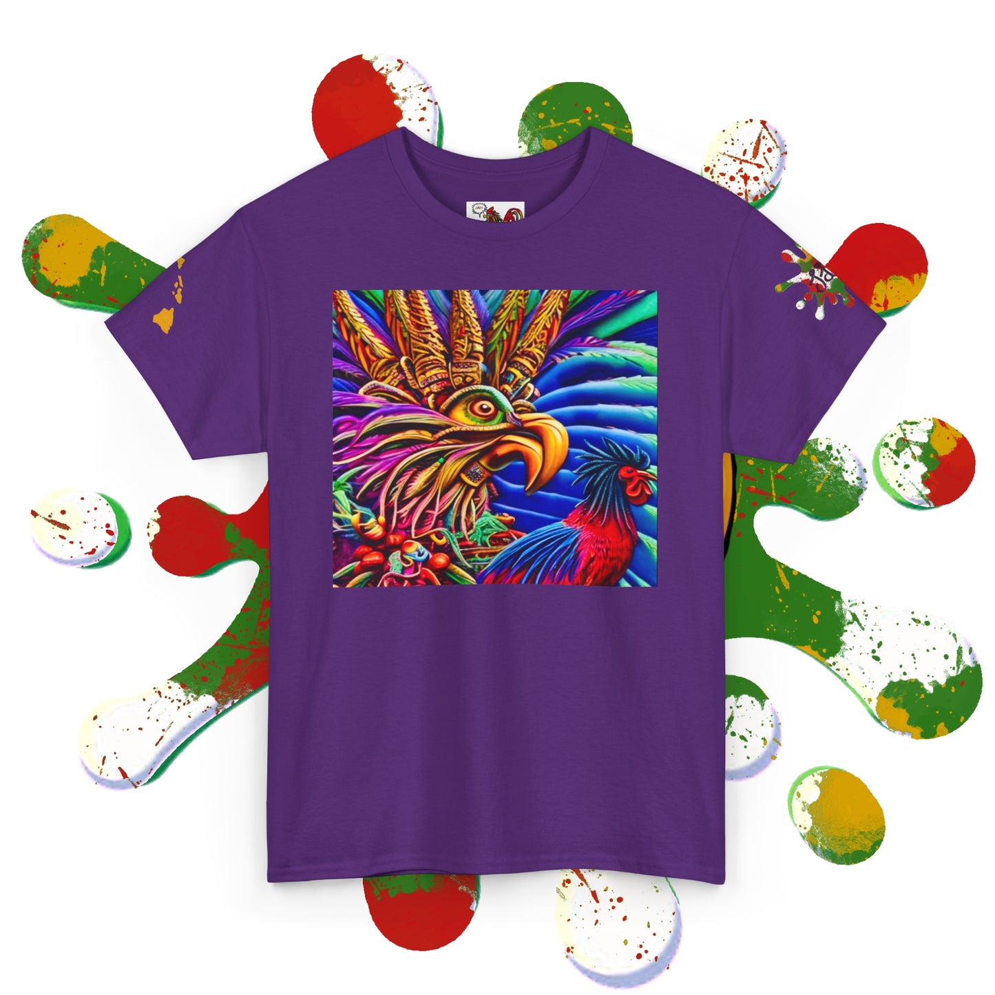 Rasta Rooster (BE THE LIGHT) Printify