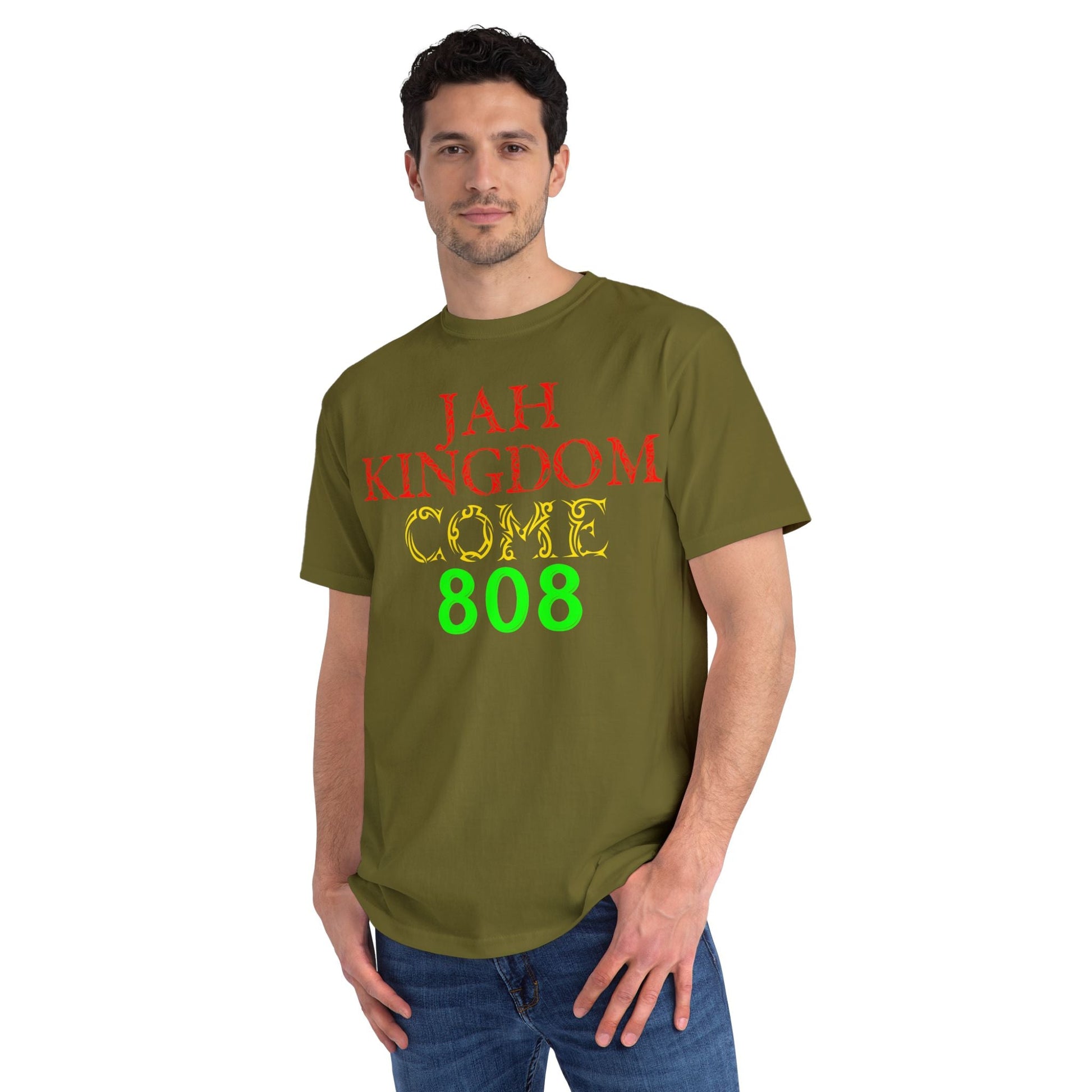 Jah Kingdom Come 808 T-Shirt — Reggae Rasta Vibe Tee Printify