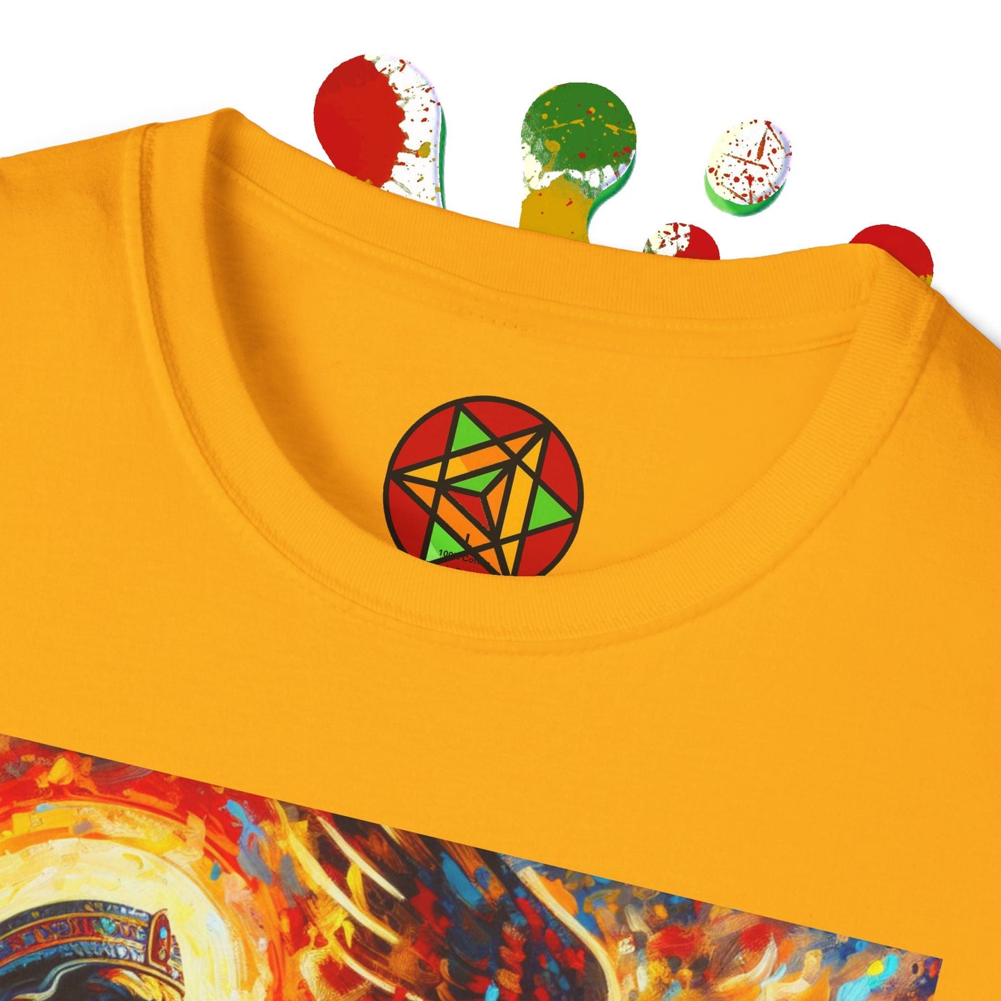 Daniel 3:26 Fiery Furnace T-Shirt — Shadrach Meshach Abednego Christian Tee Printify